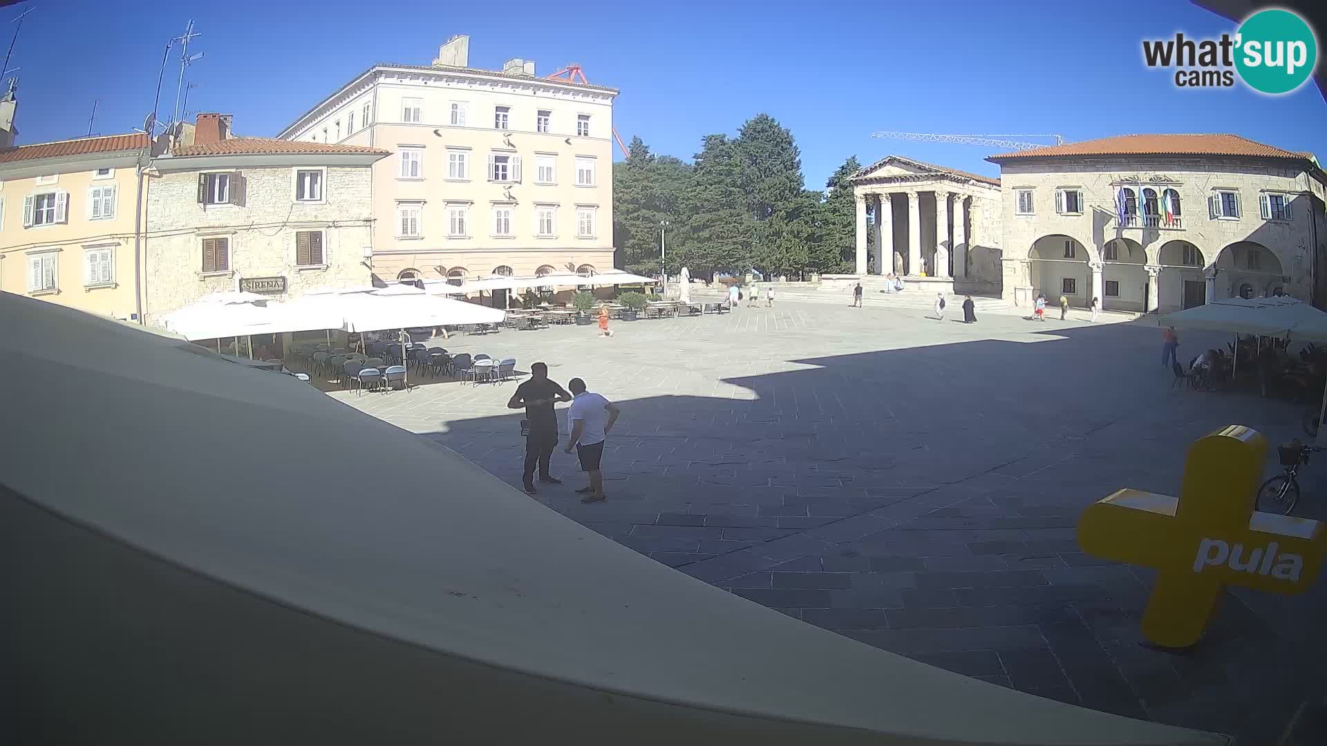 Pola – Forum e Tempio di Augusto
