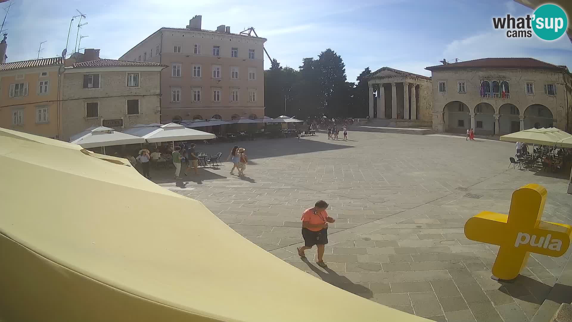 Pula – Forum et Tempio di Augusto