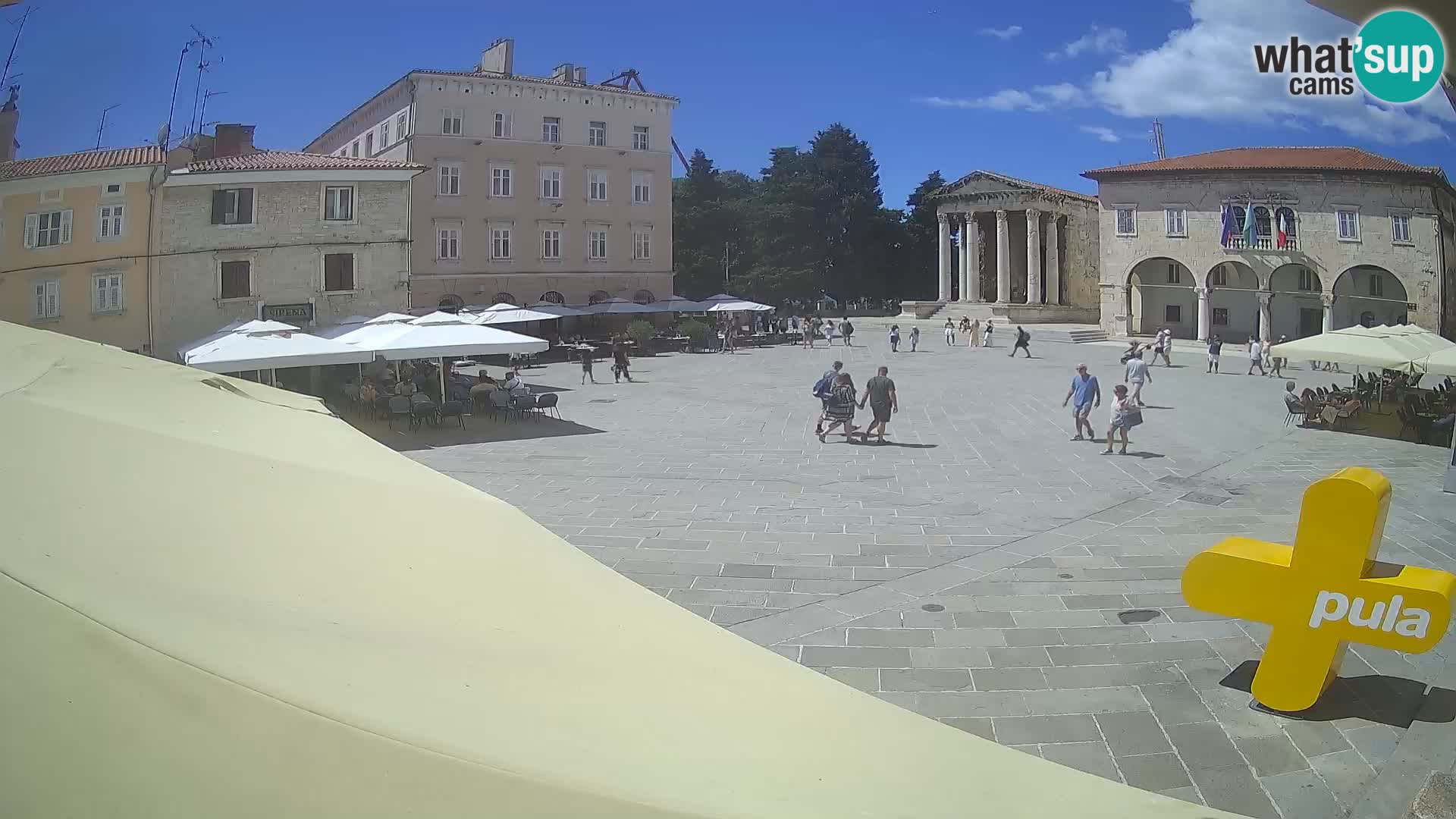 Pola – Forum e Tempio di Augusto