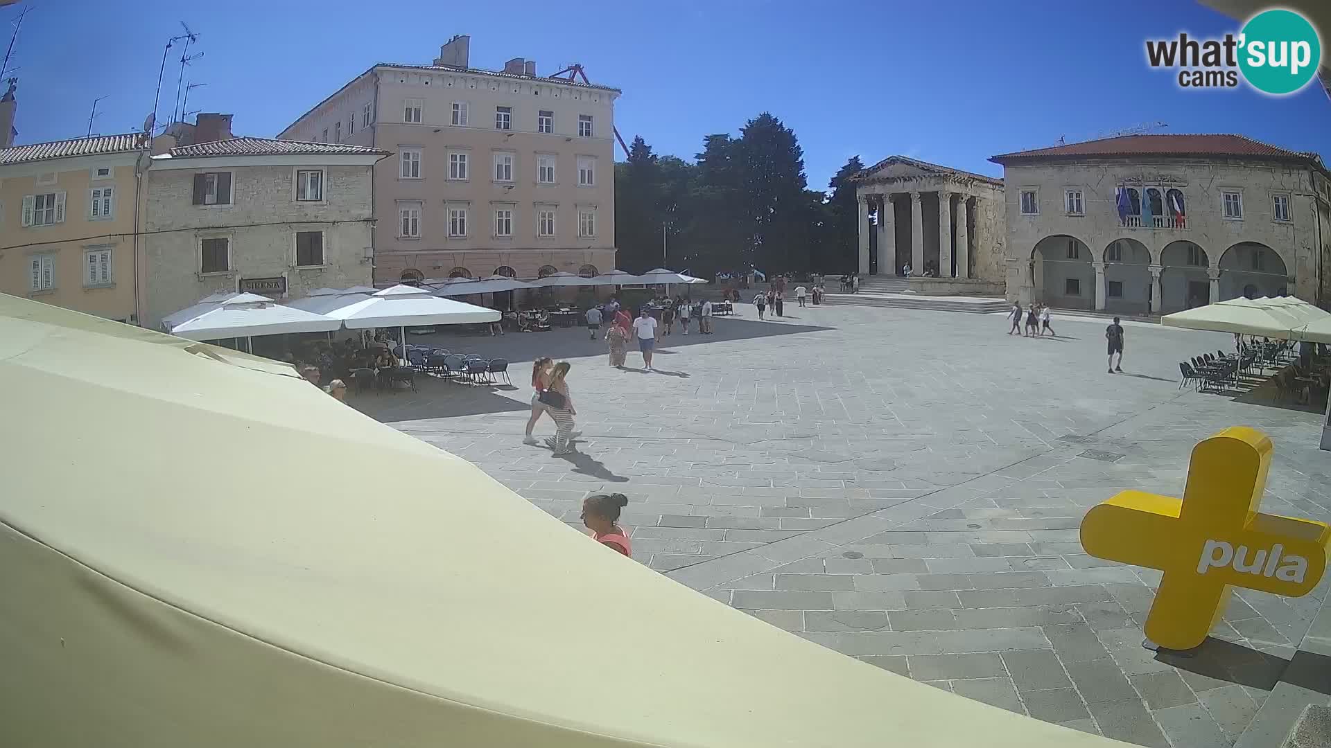 Pula – Forum el Tempio di Augusto