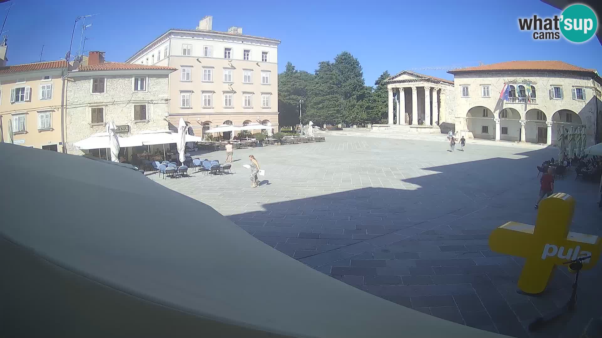 Pula – Forum el Tempio di Augusto