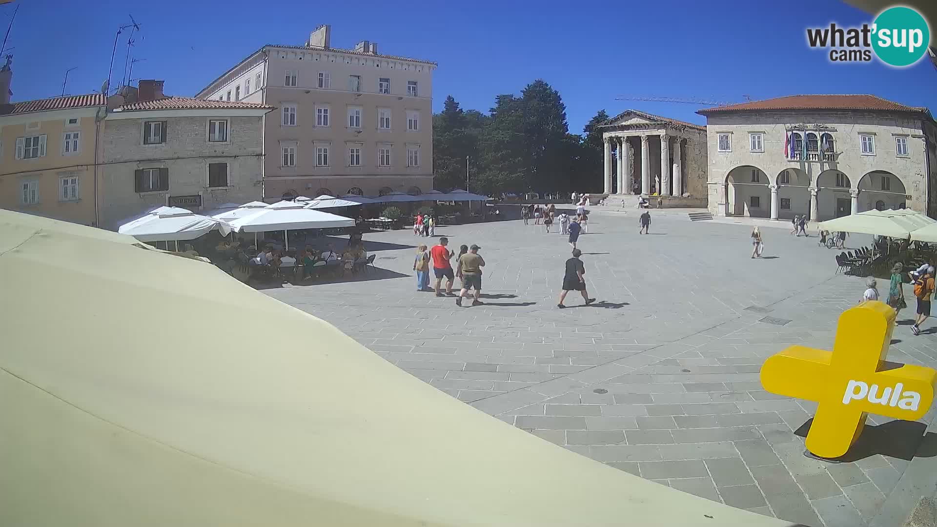 Pola – Forum e Tempio di Augusto