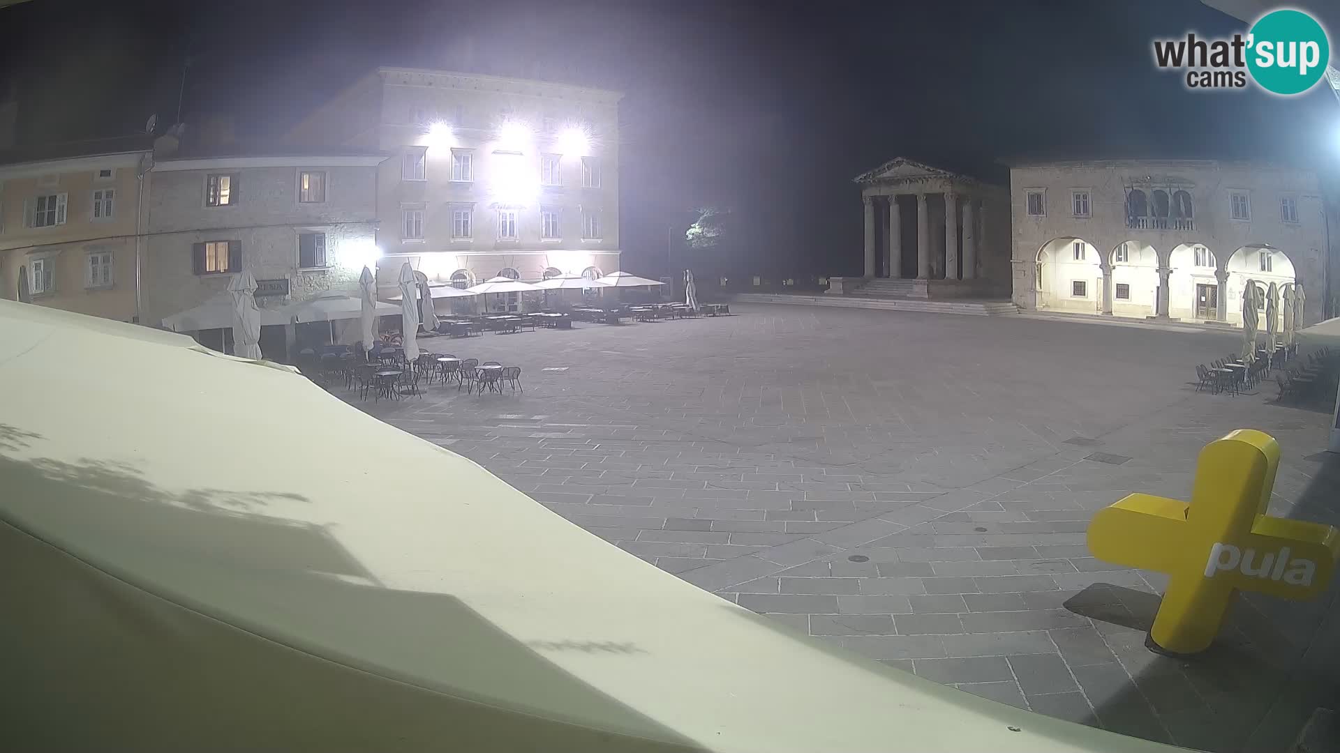 Pula – Forum et Tempio di Augusto