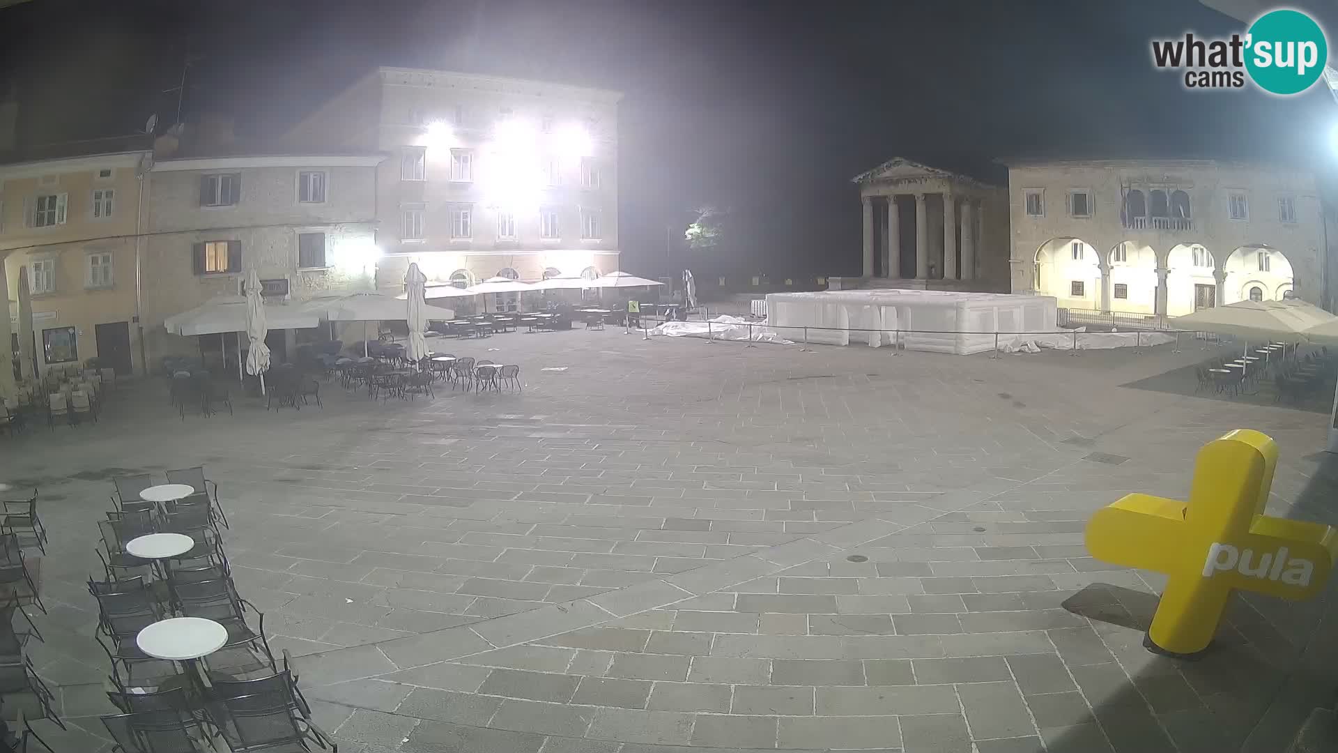 Pola – Forum e Tempio di Augusto