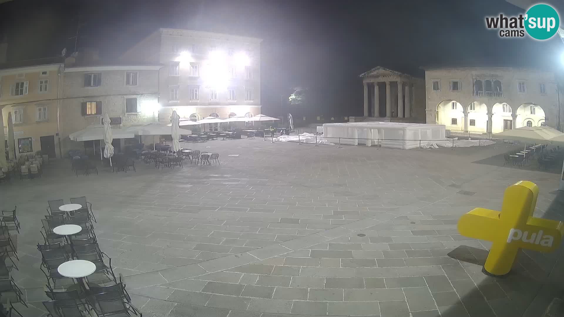 Pula – Forum et Tempio di Augusto