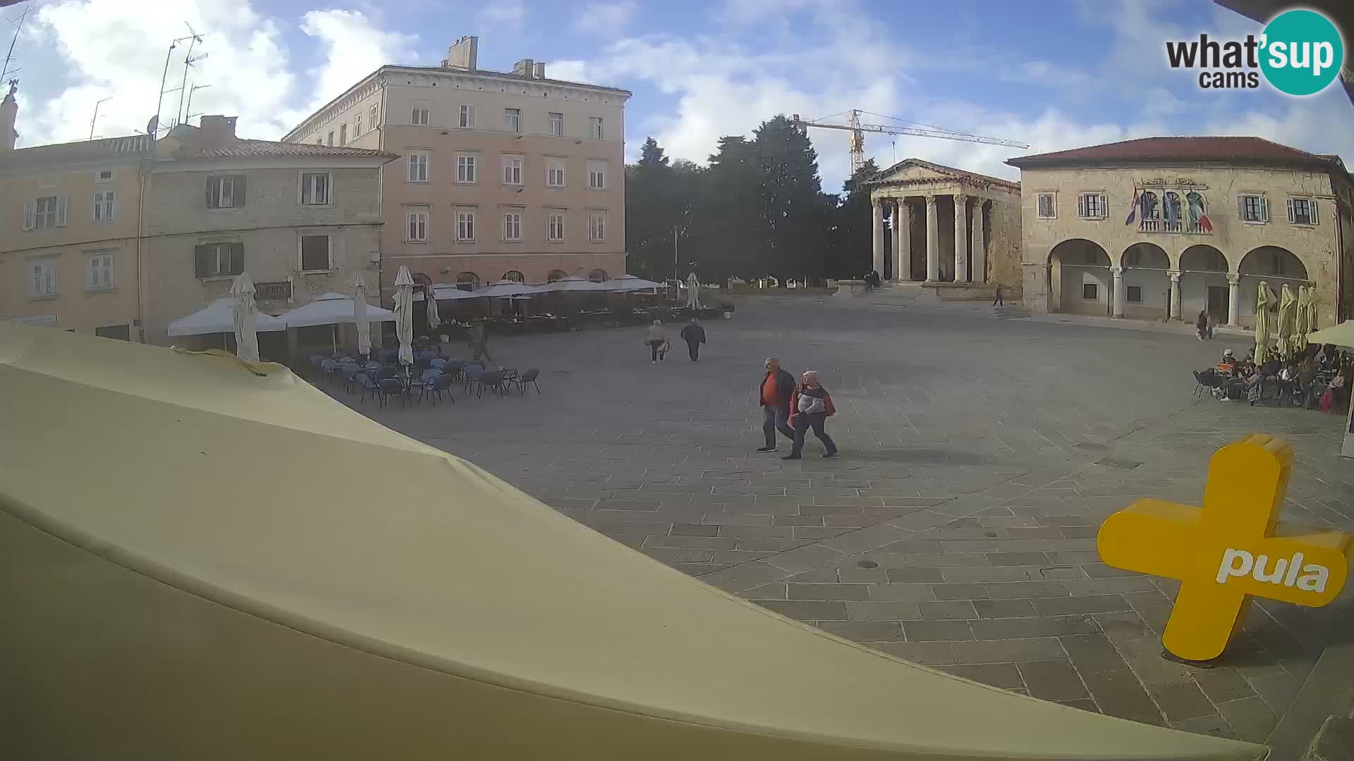 Pula – Forum et Tempio di Augusto