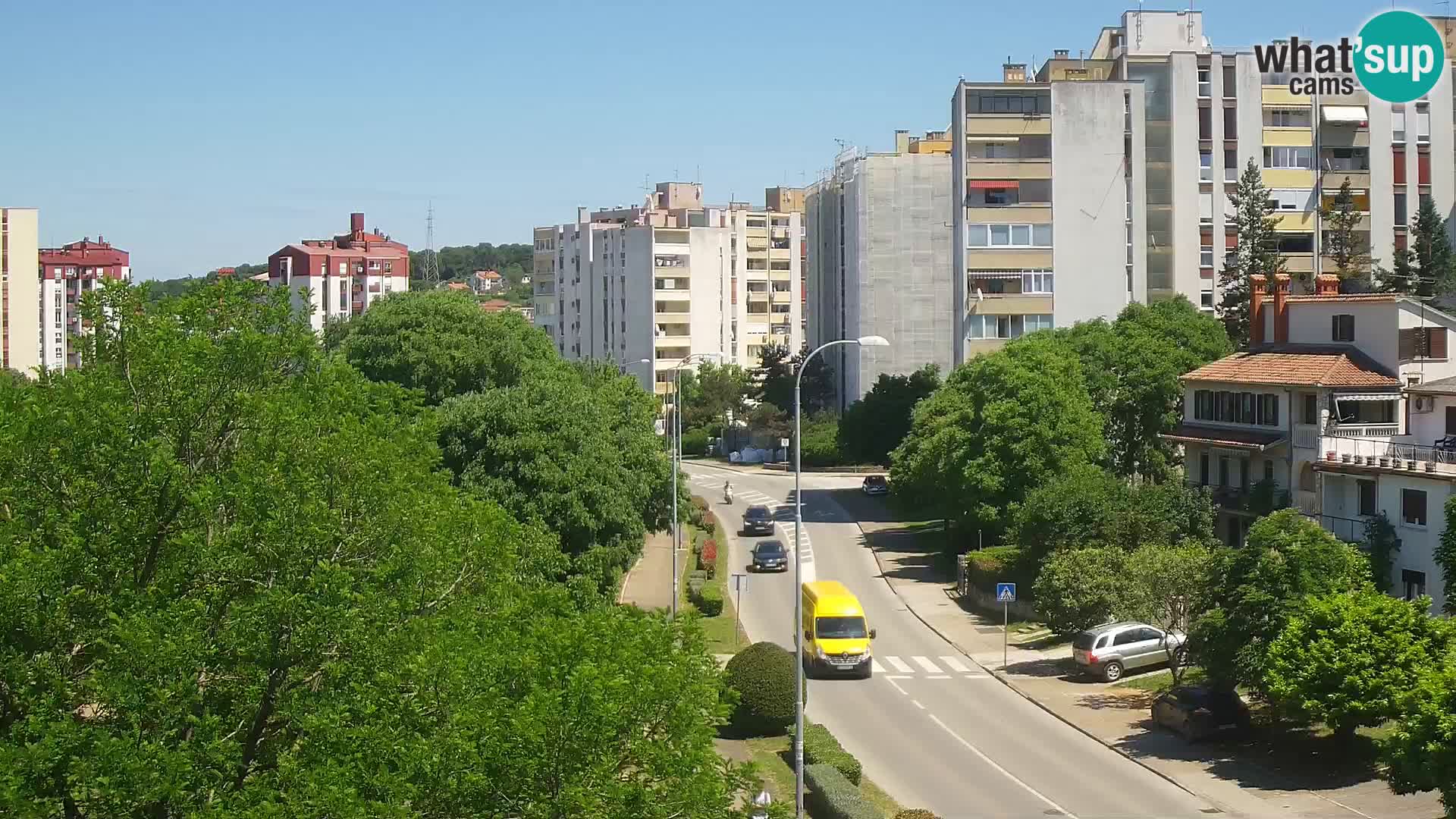 Webcam Pula – Rue Koper – Caméra en direct Istrie
