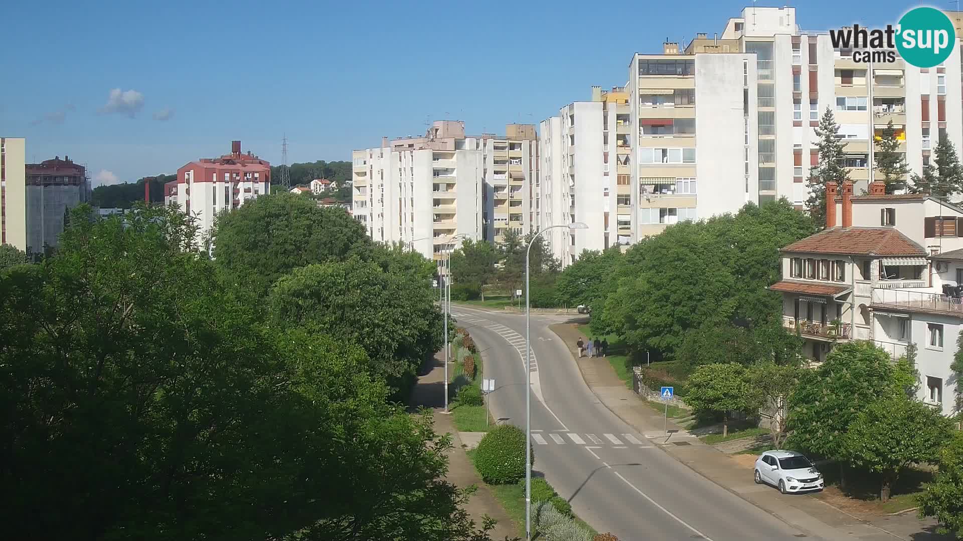 Webcam Pula – Rue Koper – Caméra en direct Istrie