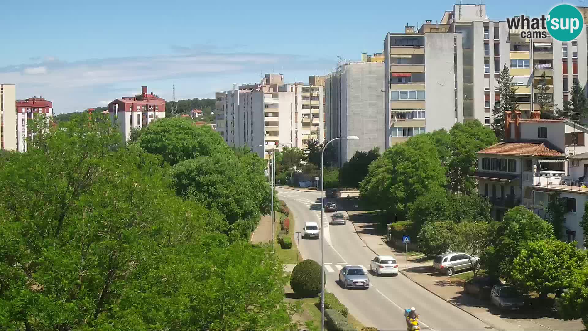 Webcam Pula – Rue Koper – Caméra en direct Istrie