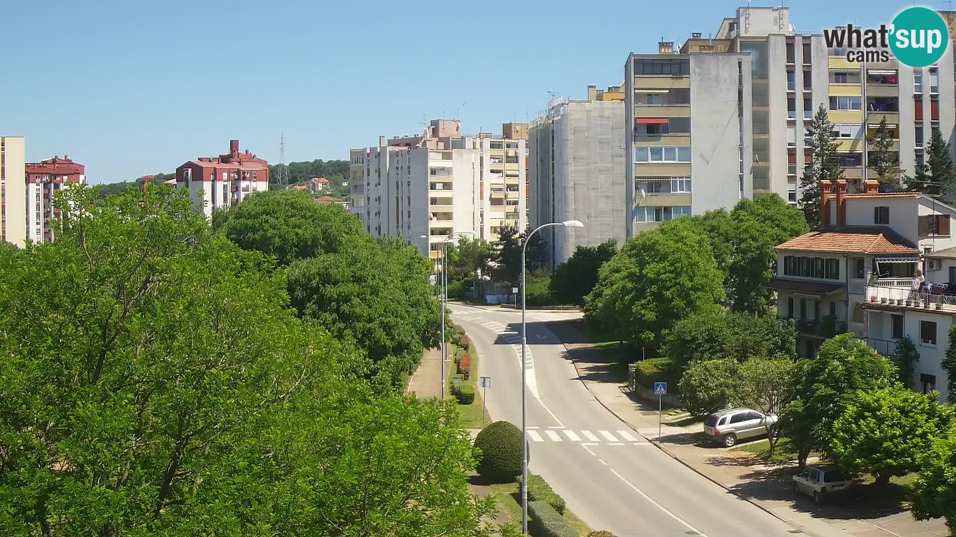 Cámara web Pula – Koper street – cámara en vivo Istria