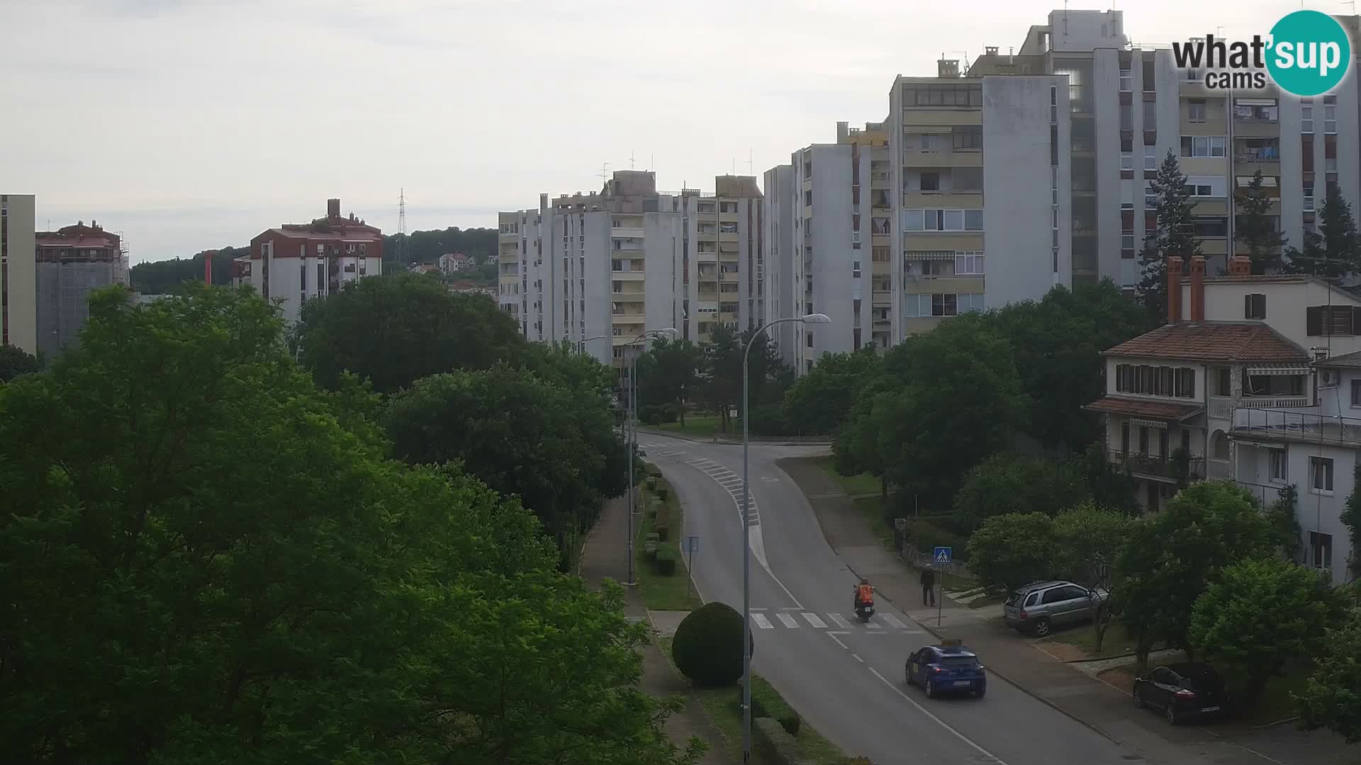 Pula web kamera – Koparska ulica – kamera uživo Istra