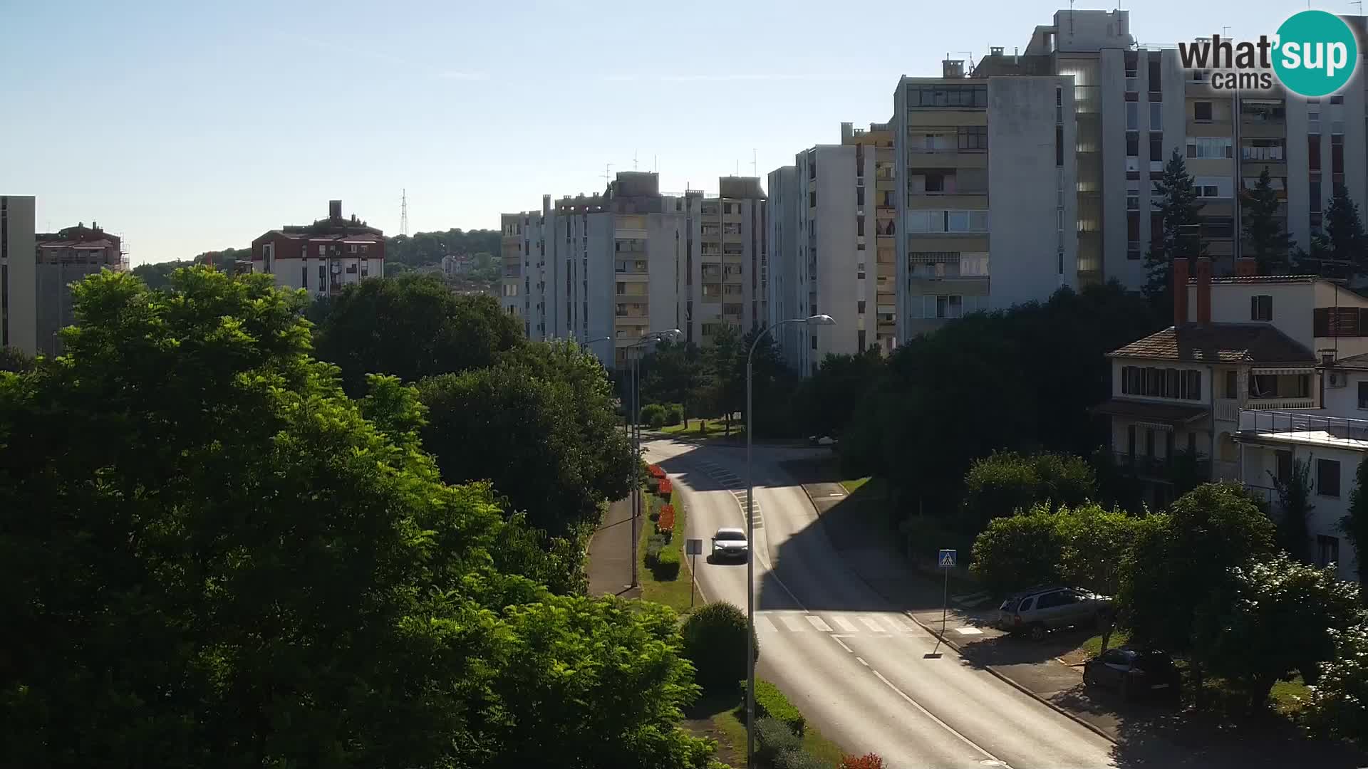 Cámara web Pula – Koper street – cámara en vivo Istria