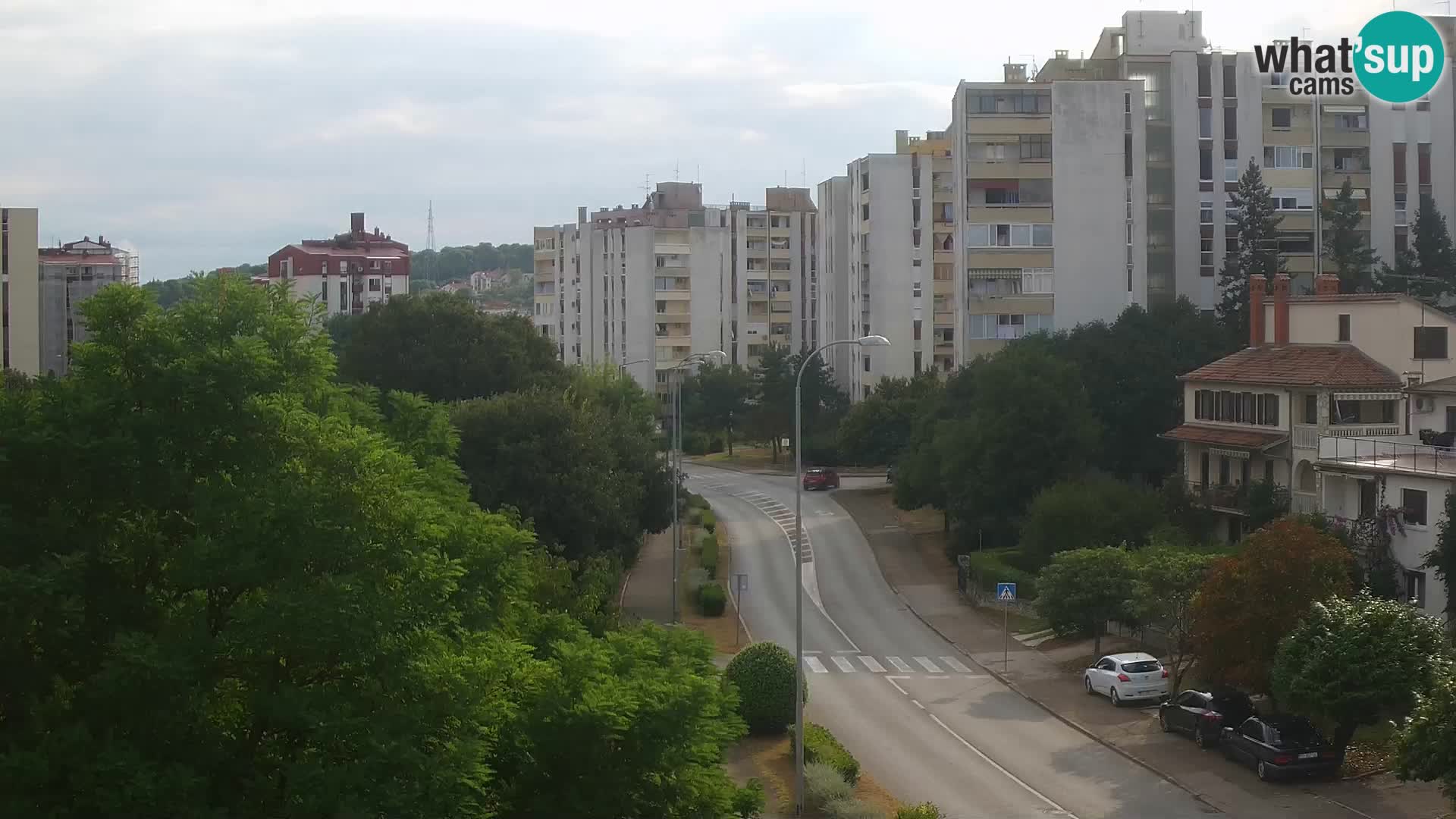 Webcam Pula – Rue Koper – Caméra en direct Istrie