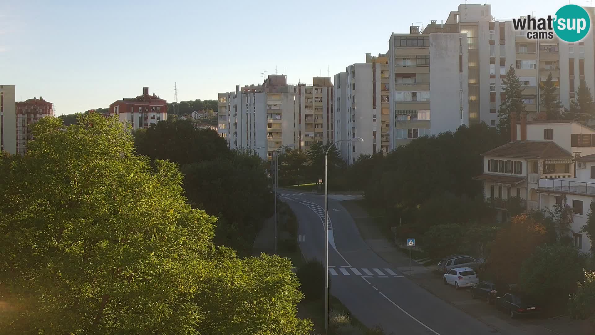 Webcam Pula – Rue Koper – Caméra en direct Istrie