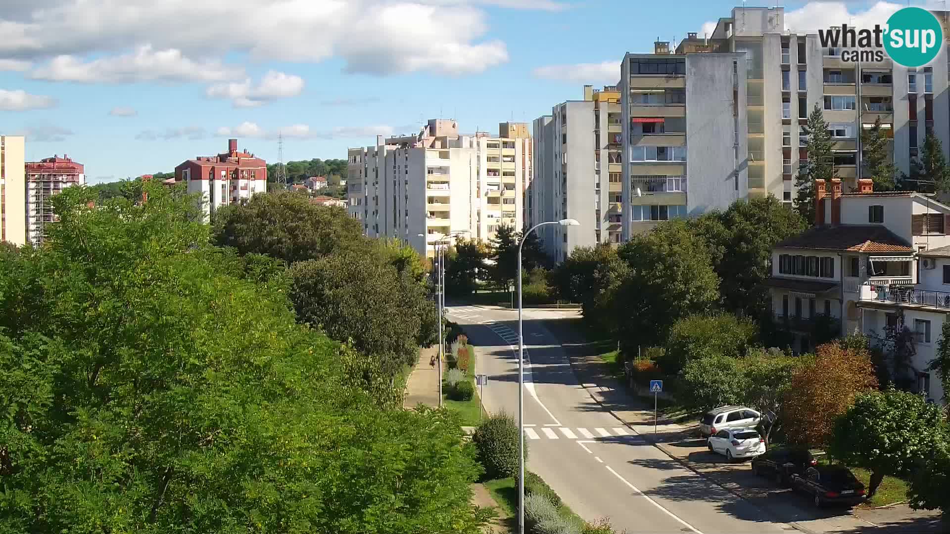 Cámara web Pula – Koper street – cámara en vivo Istria