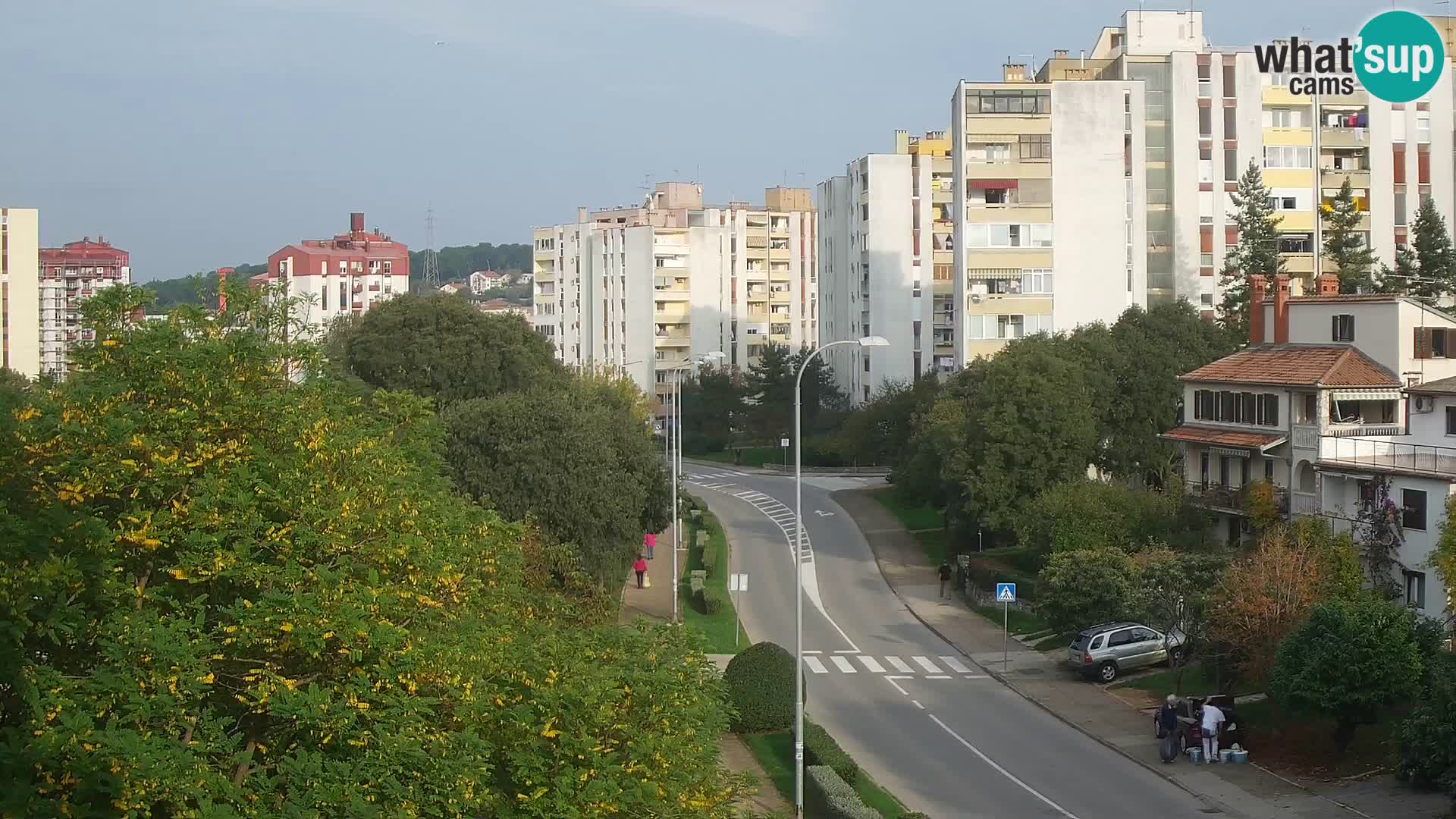 Cámara web Pula – Koper street – cámara en vivo Istria