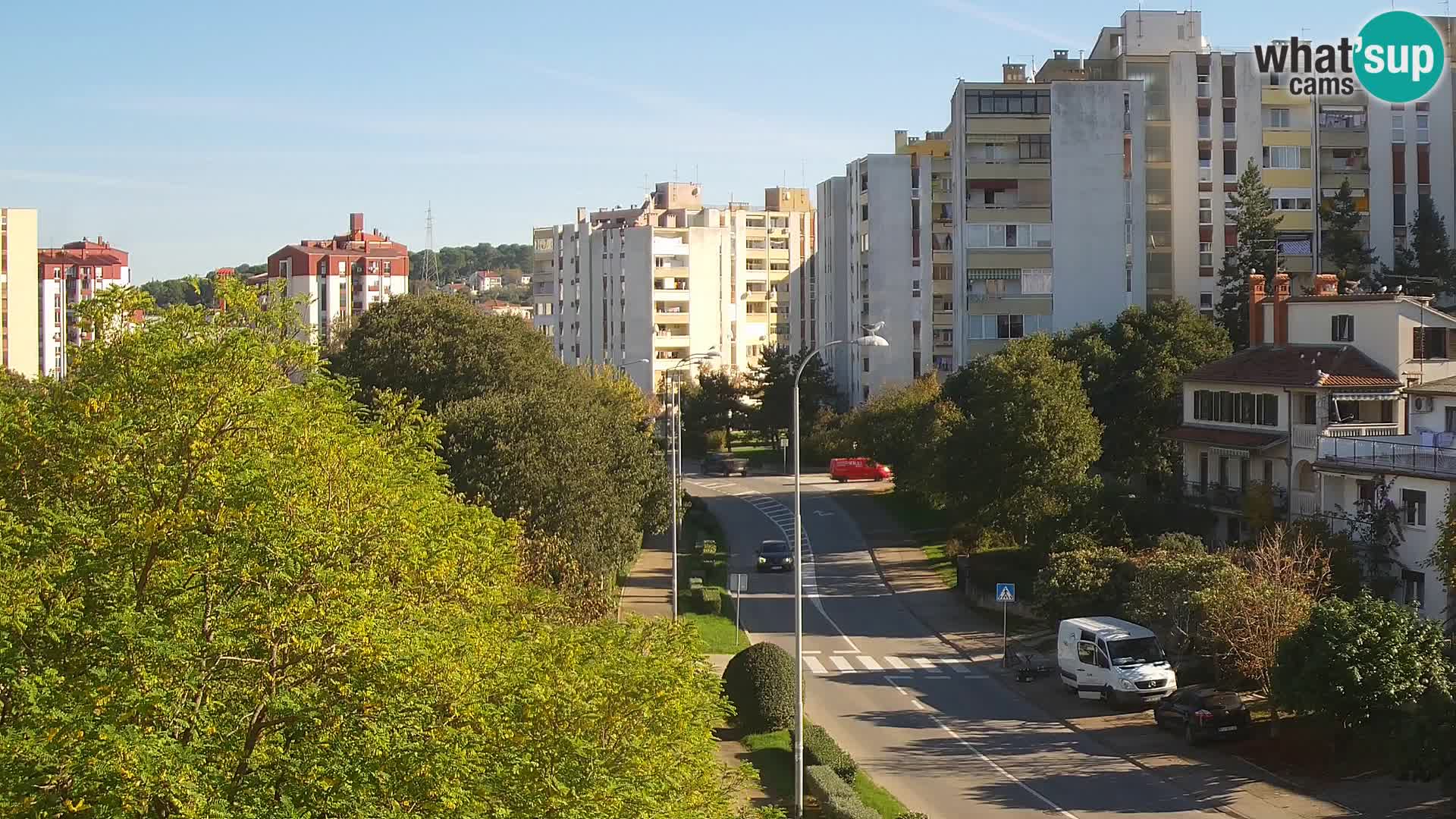 Pula spletna kamera – Koperska ulica – Istra v živo