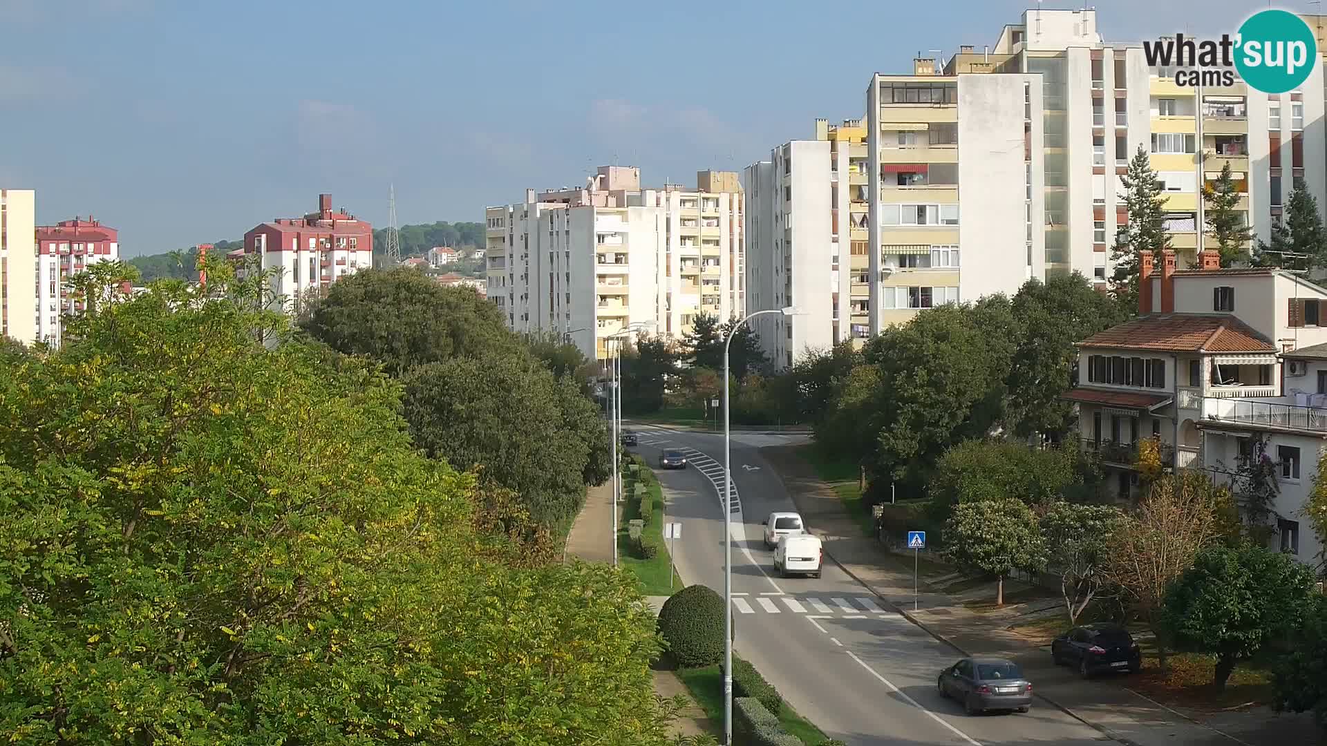 Webcam Pula – Rue Koper – Caméra en direct Istrie