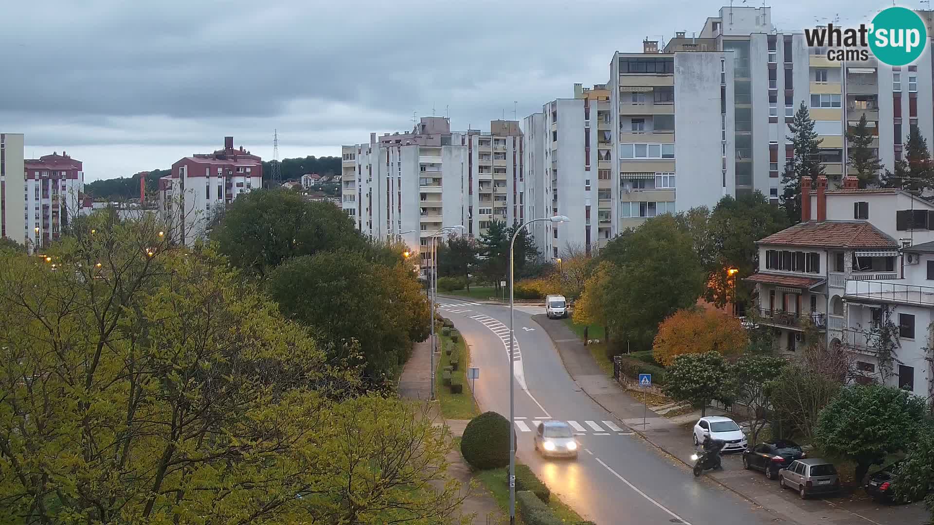 Cámara web Pula – Koper street – cámara en vivo Istria