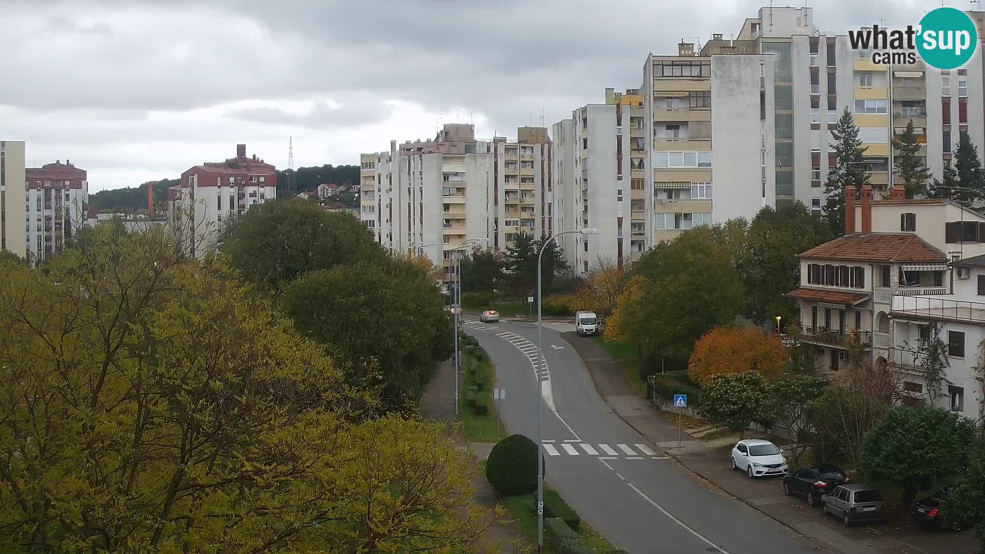 Cámara web Pula – Koper street – cámara en vivo Istria