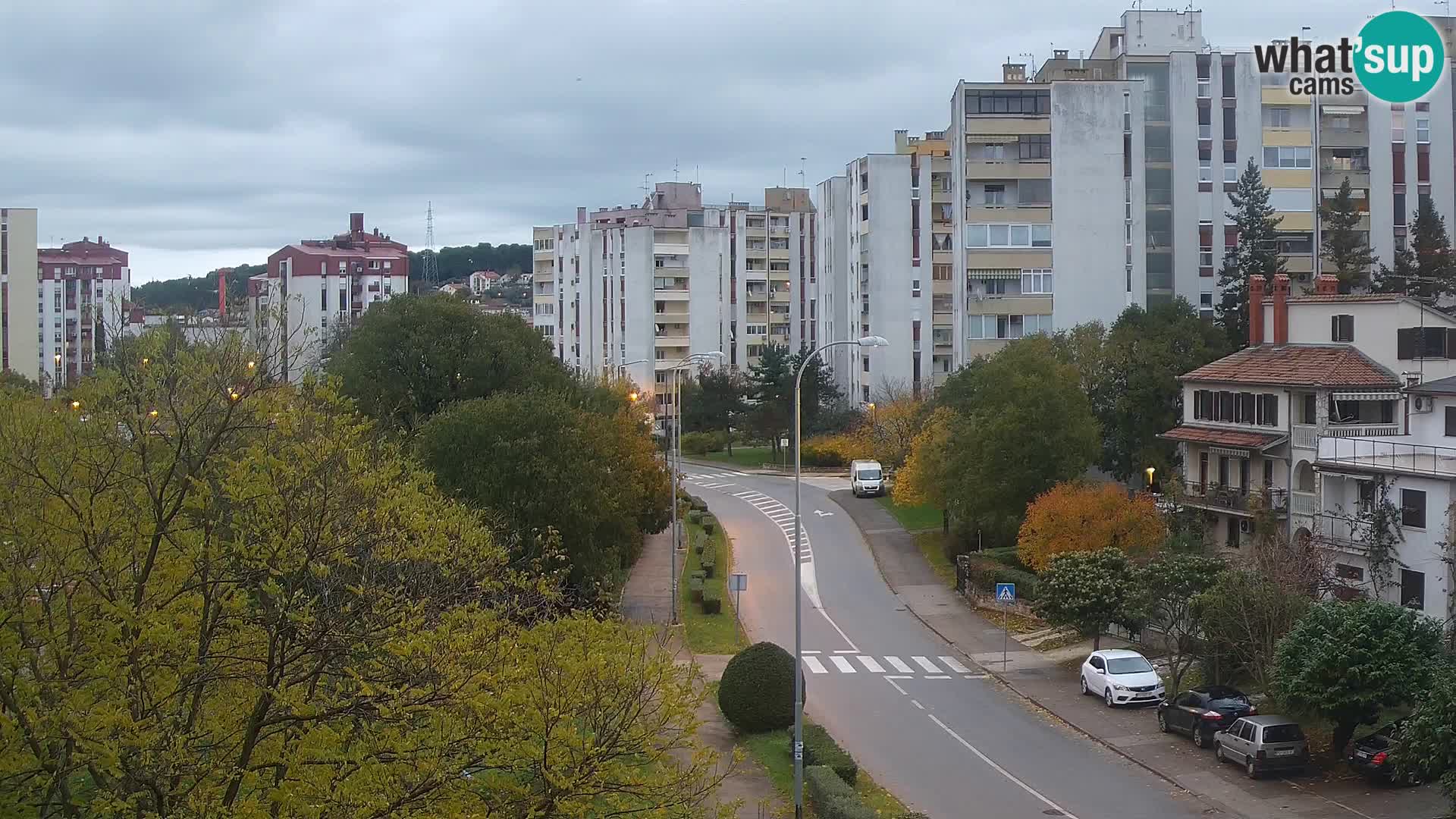 Cámara web Pula – Koper street – cámara en vivo Istria