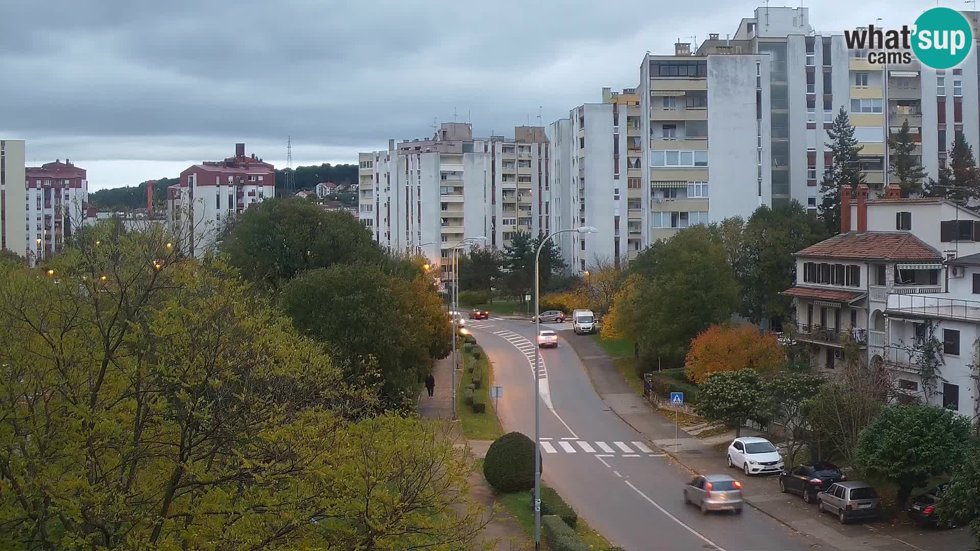 Pula spletna kamera – Koperska ulica – Istra v živo