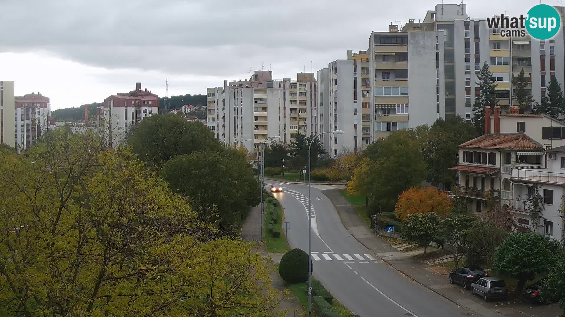 Pula spletna kamera – Koperska ulica – Istra v živo