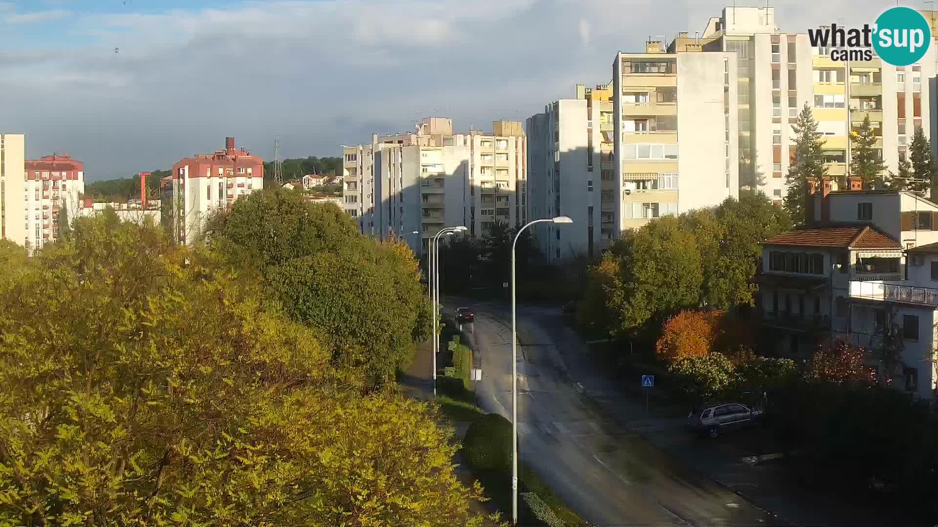 Cámara web Pula – Koper street – cámara en vivo Istria