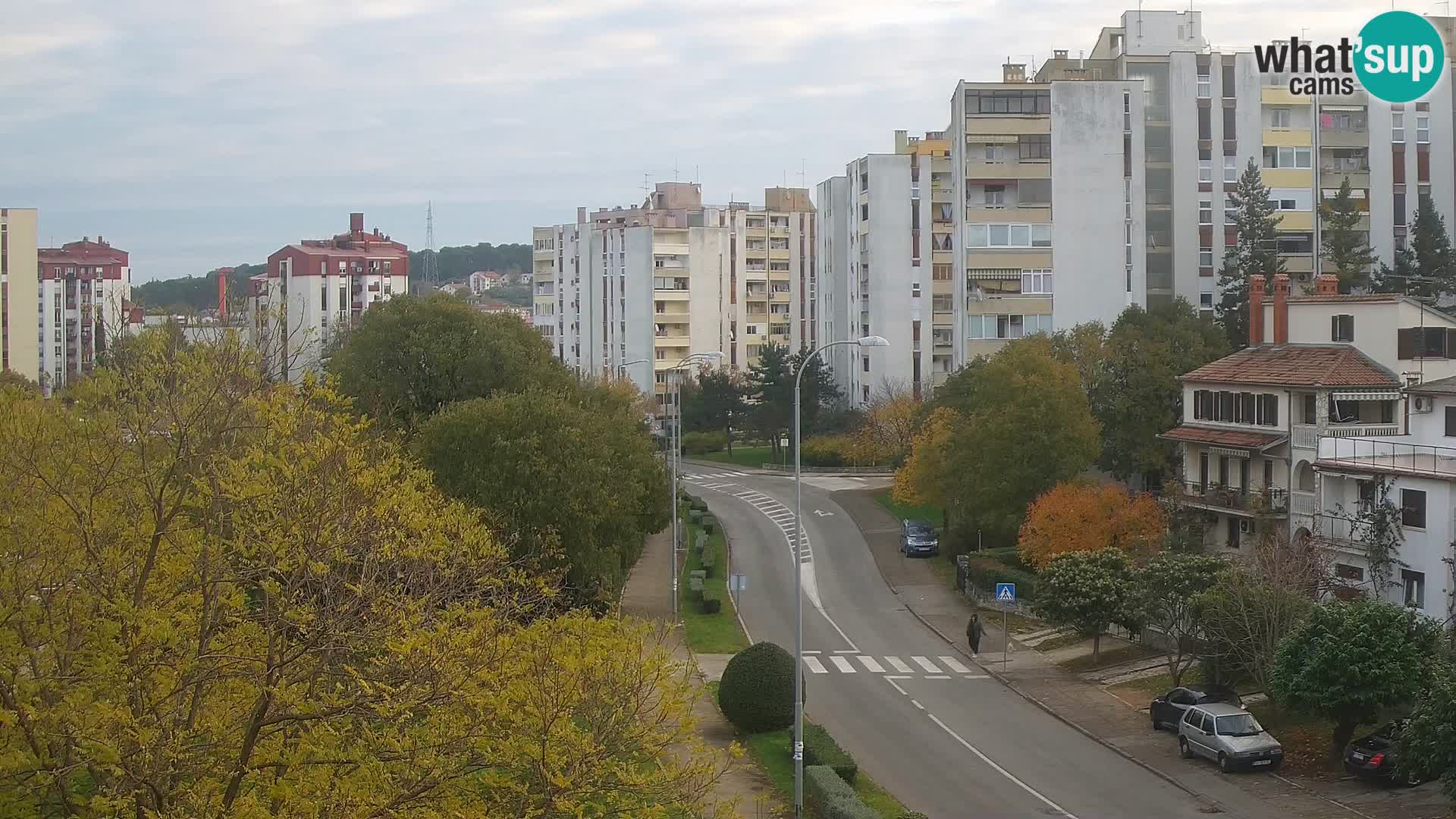 Pula spletna kamera – Koperska ulica – Istra v živo