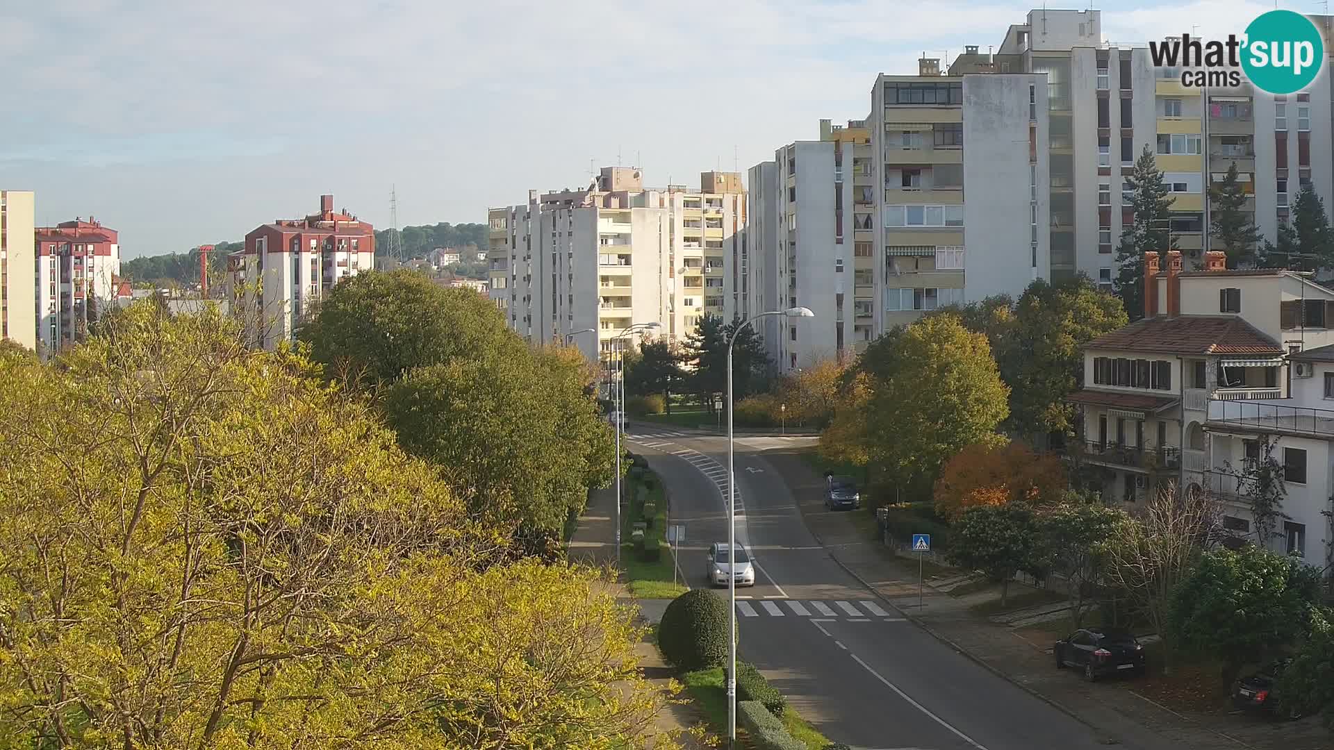 Pula spletna kamera – Koperska ulica – Istra v živo