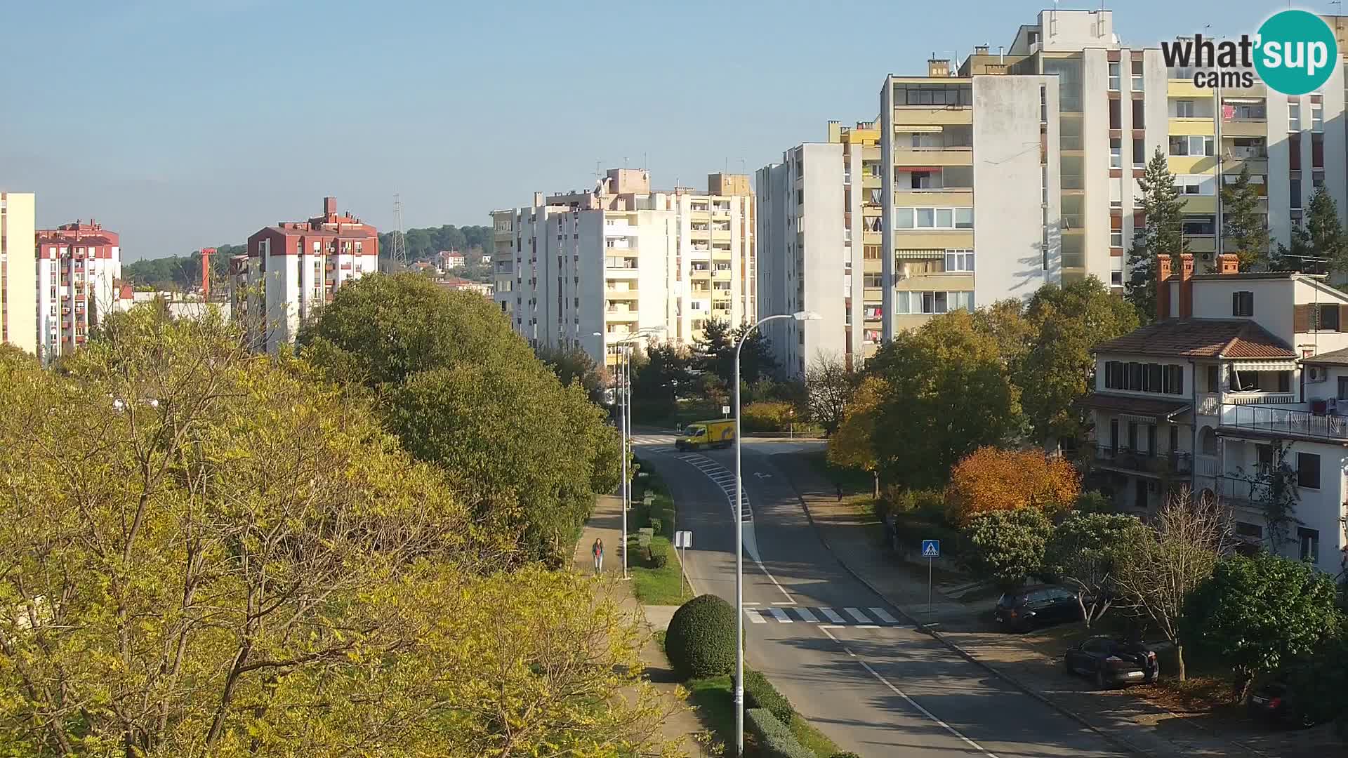 Pula spletna kamera – Koperska ulica – Istra v živo