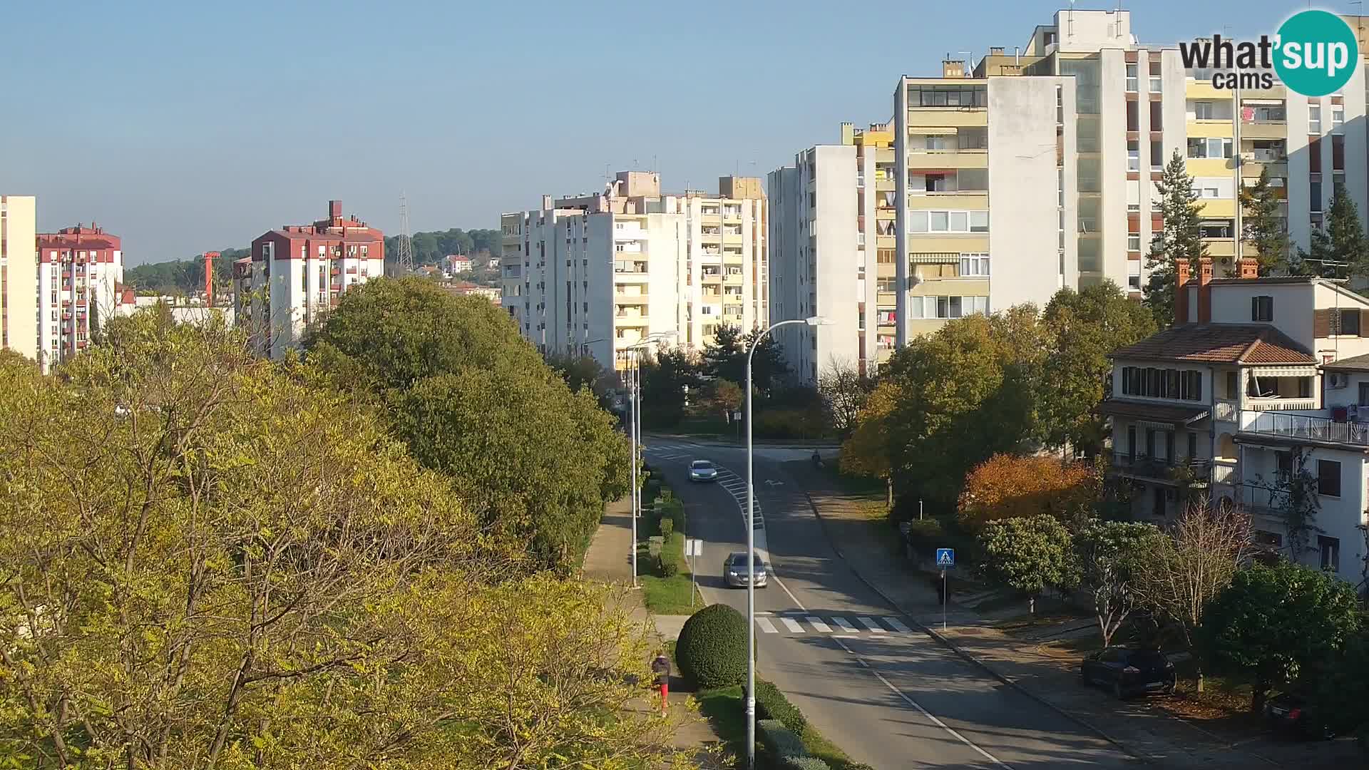 Cámara web Pula – Koper street – cámara en vivo Istria