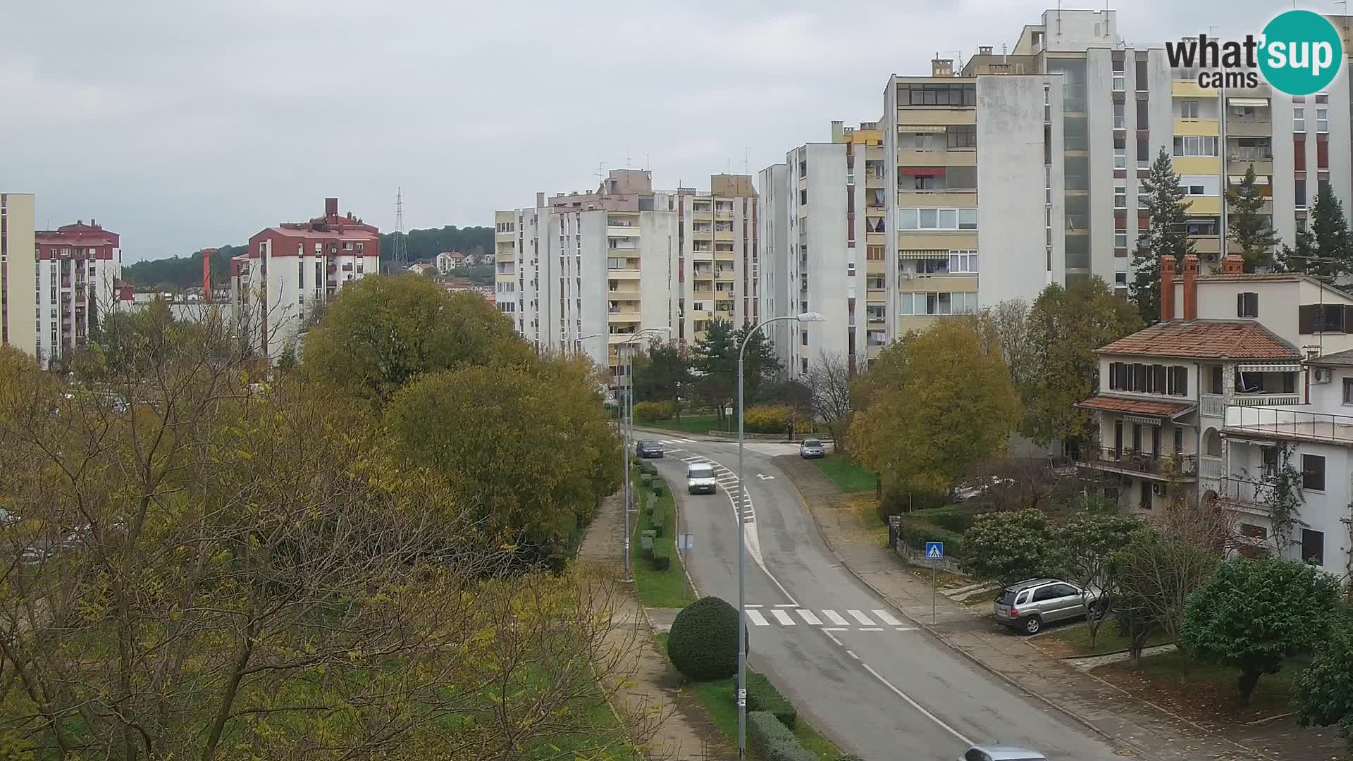 Cámara web Pula – Koper street – cámara en vivo Istria