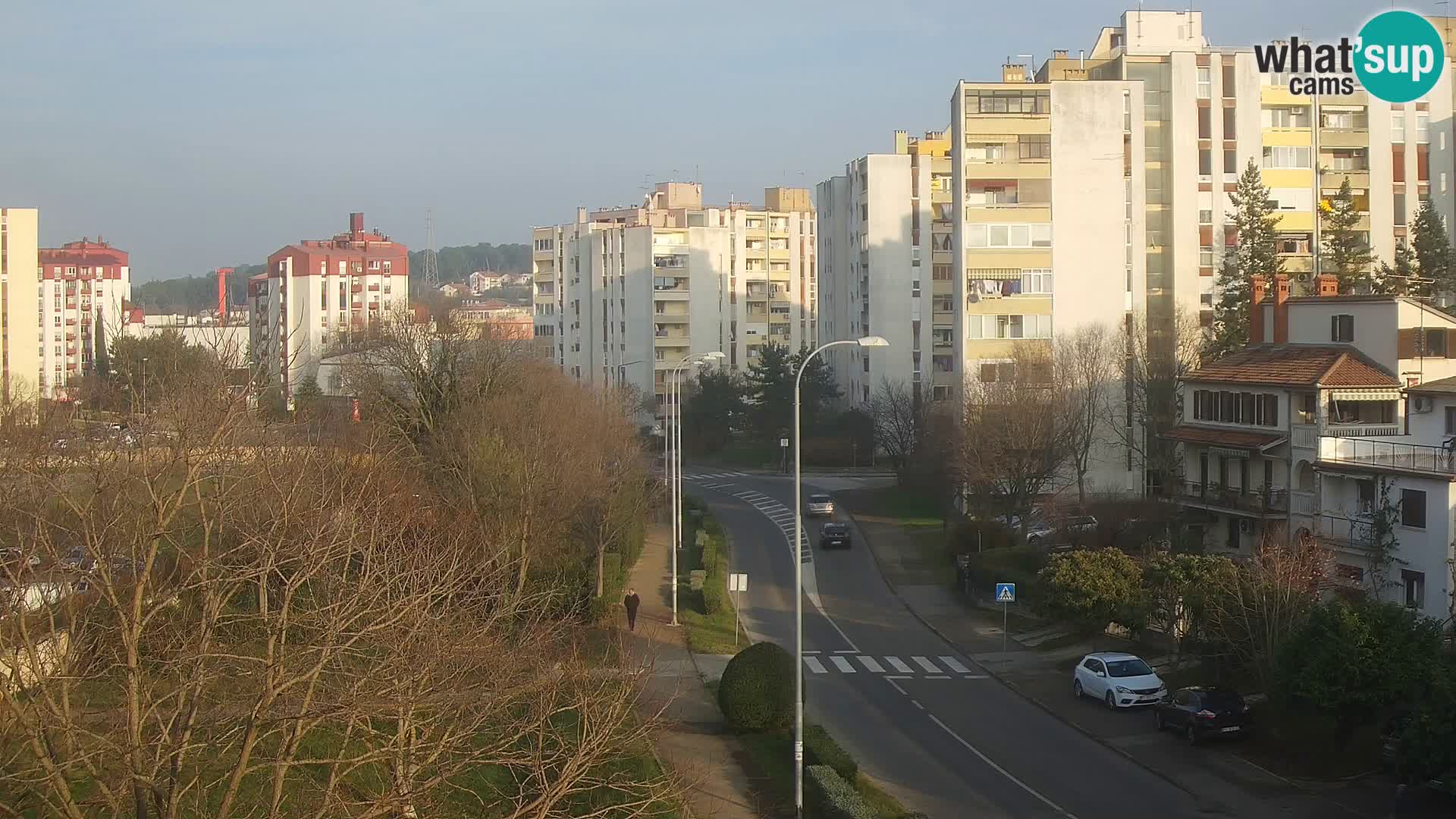 Cámara web Pula – Koper street – cámara en vivo Istria