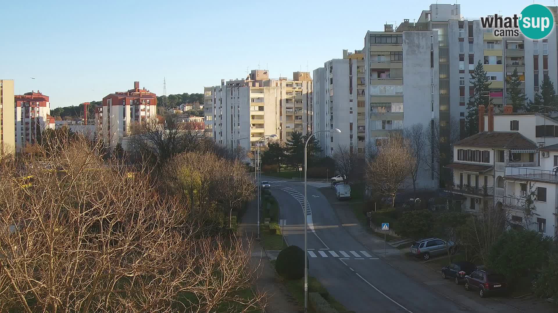 Webcam Pula – Rue Koper – Caméra en direct Istrie