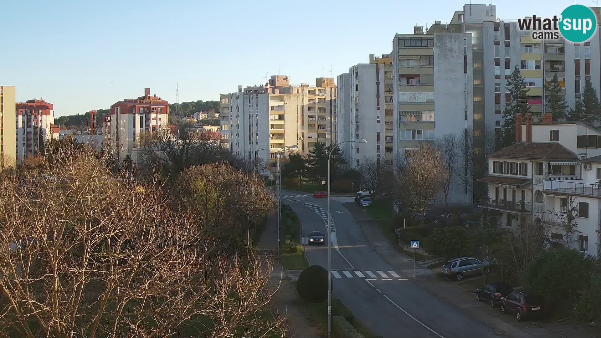 Pula spletna kamera – Koperska ulica – Istra v živo