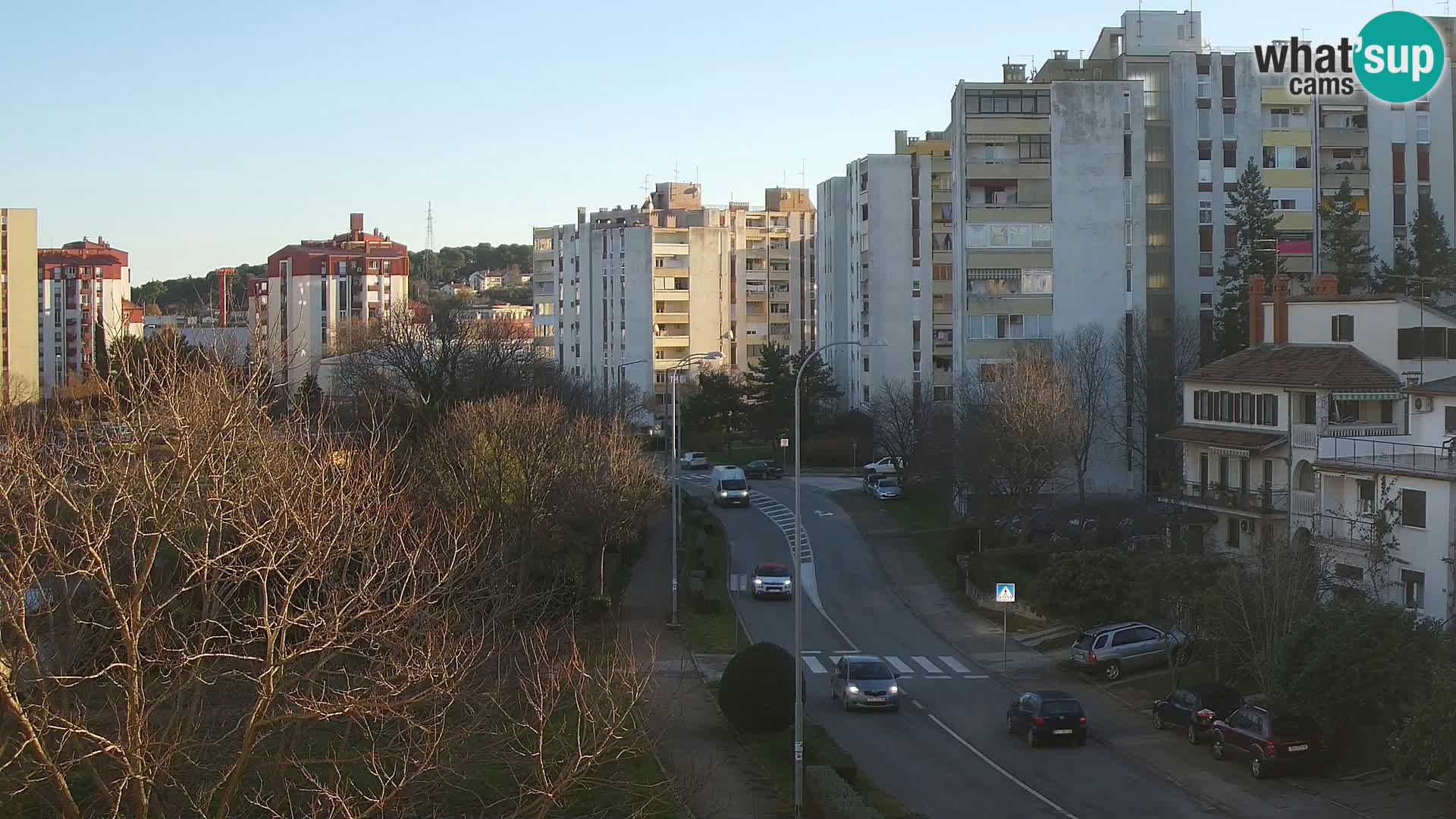 Webcam Pula – Rue Koper – Caméra en direct Istrie