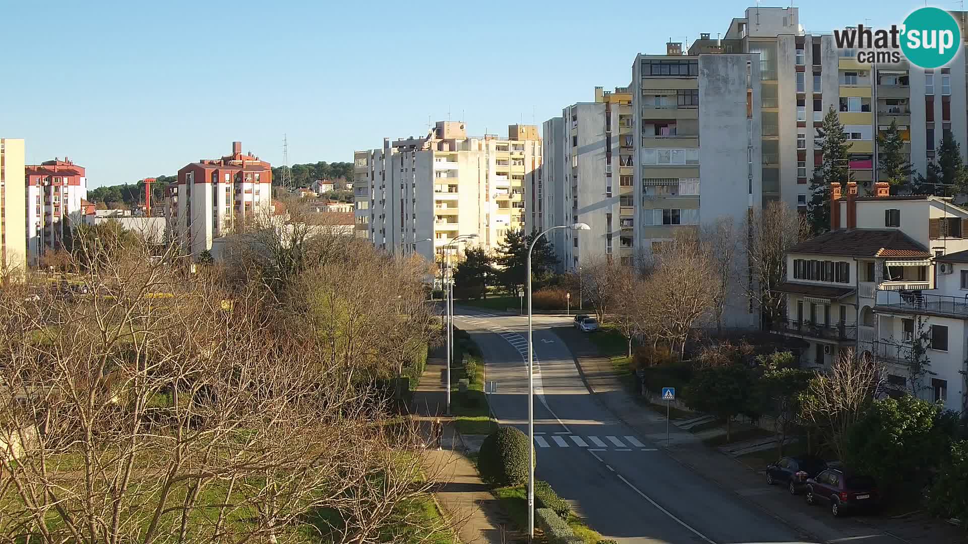 Pula spletna kamera – Koperska ulica – Istra v živo