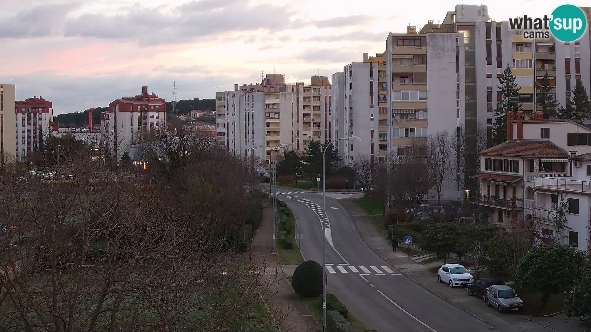 Cámara web Pula – Koper street – cámara en vivo Istria