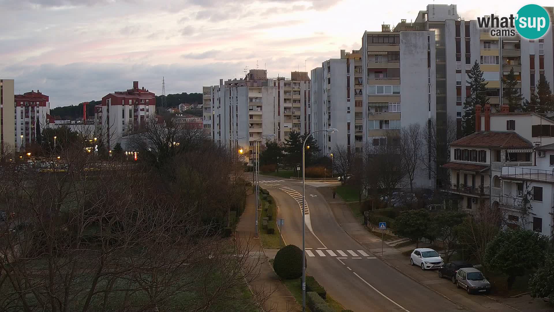 Cámara web Pula – Koper street – cámara en vivo Istria