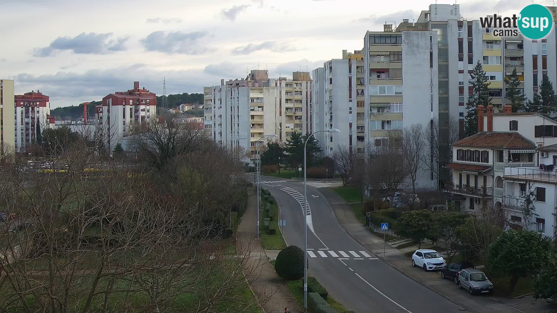 Pula spletna kamera – Koperska ulica – Istra v živo