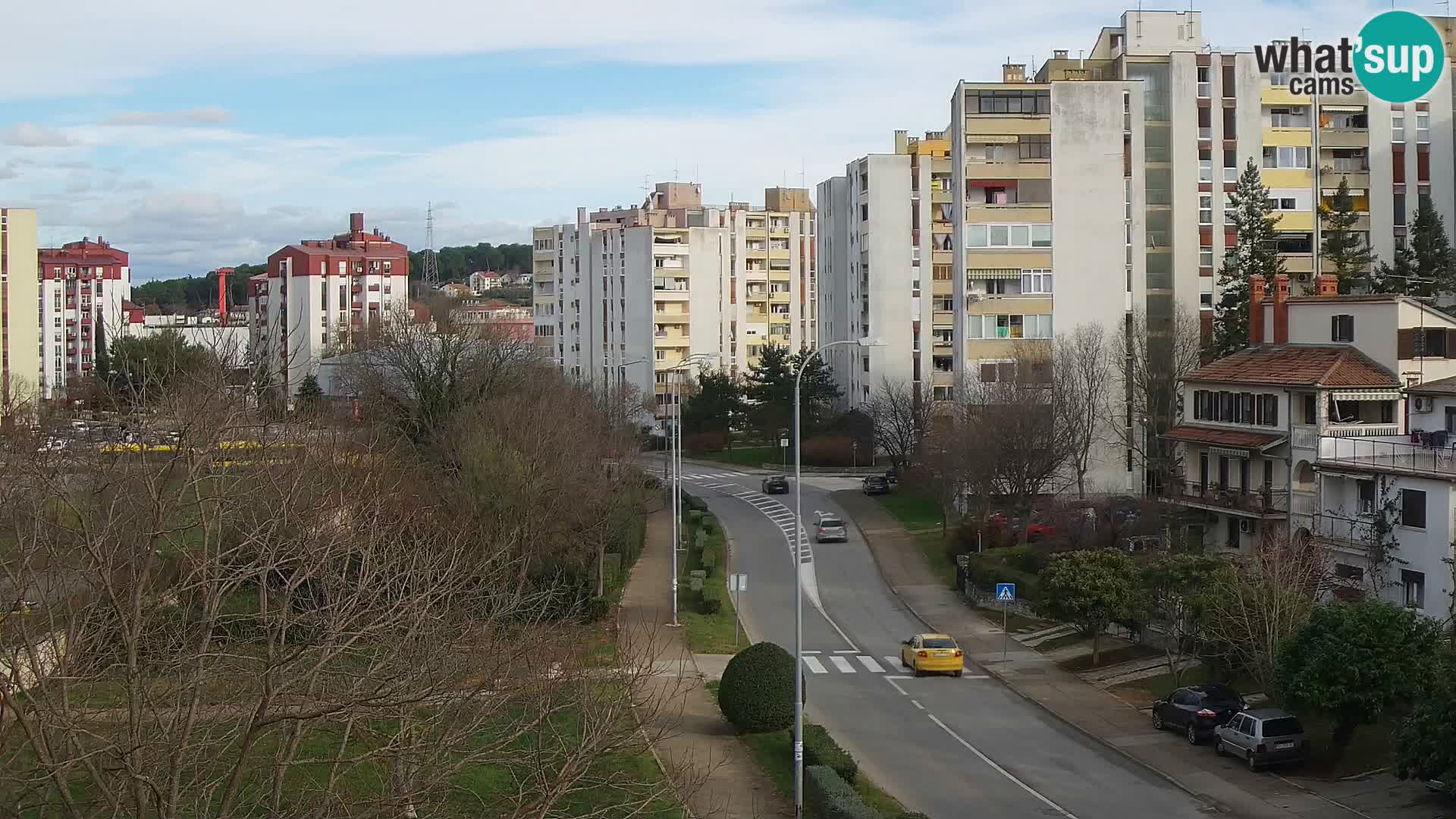 Pula web kamera – Koparska ulica – kamera uživo Istra