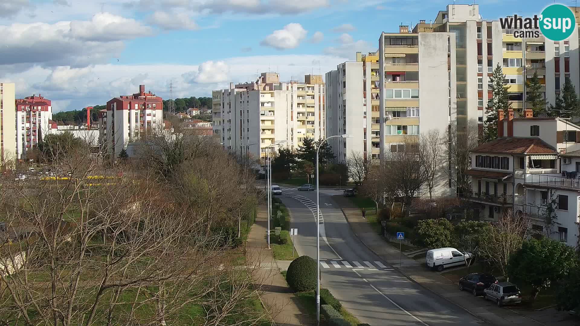 Webcam Pula – Rue Koper – Caméra en direct Istrie