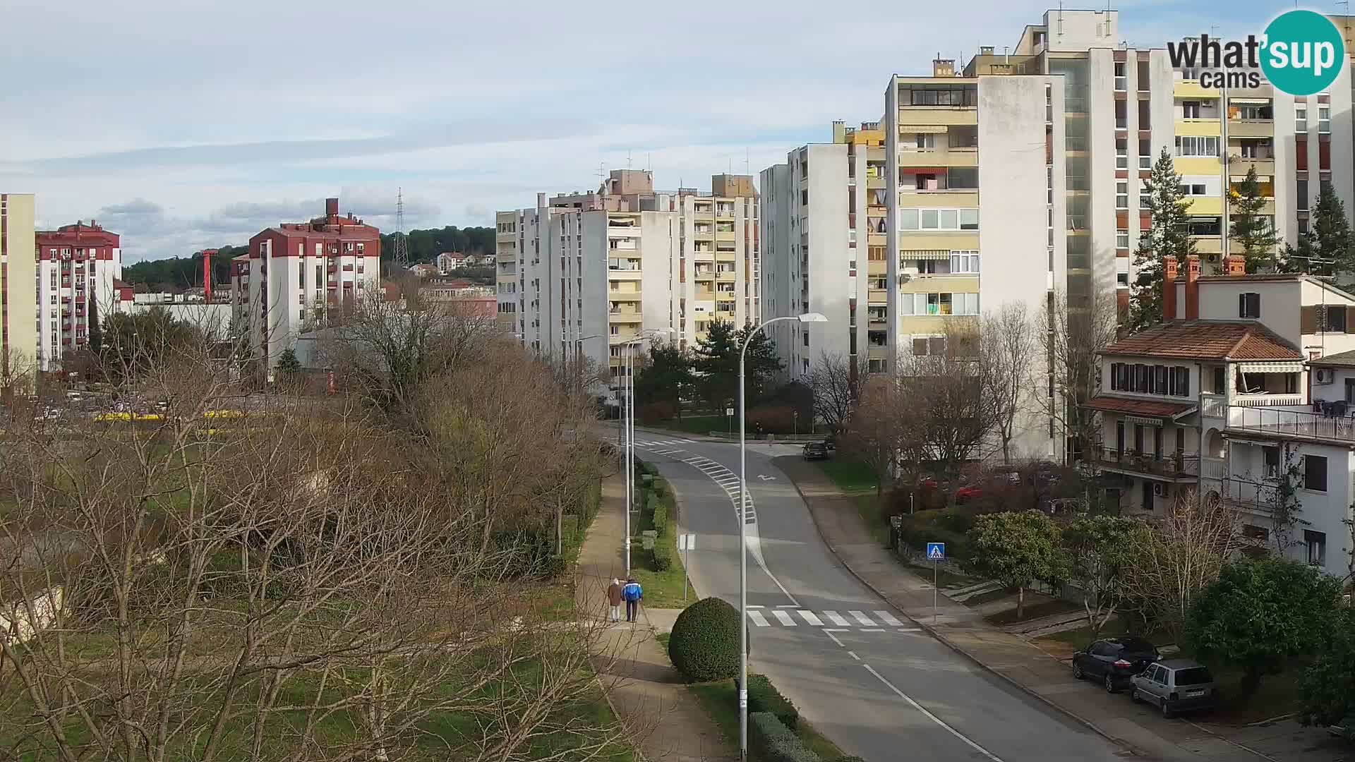 Pula spletna kamera – Koperska ulica – Istra v živo