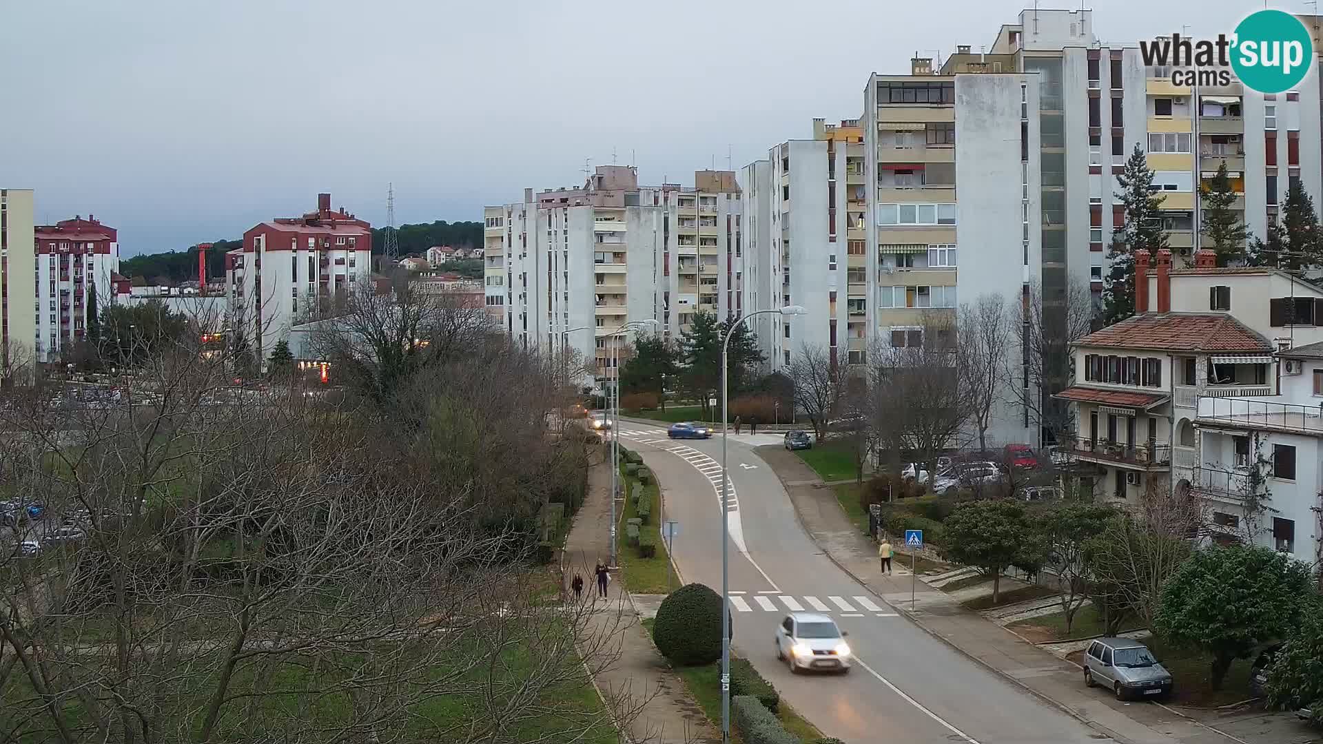 Webcam Pula – Rue Koper – Caméra en direct Istrie