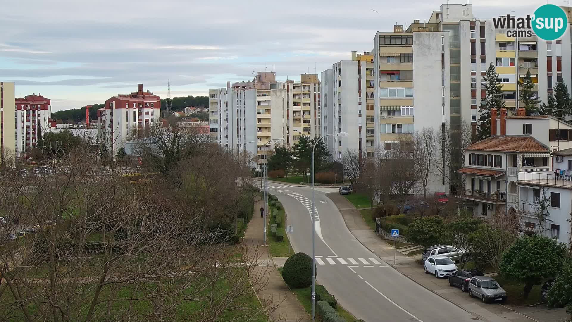 Webcam Pula – Rue Koper – Caméra en direct Istrie