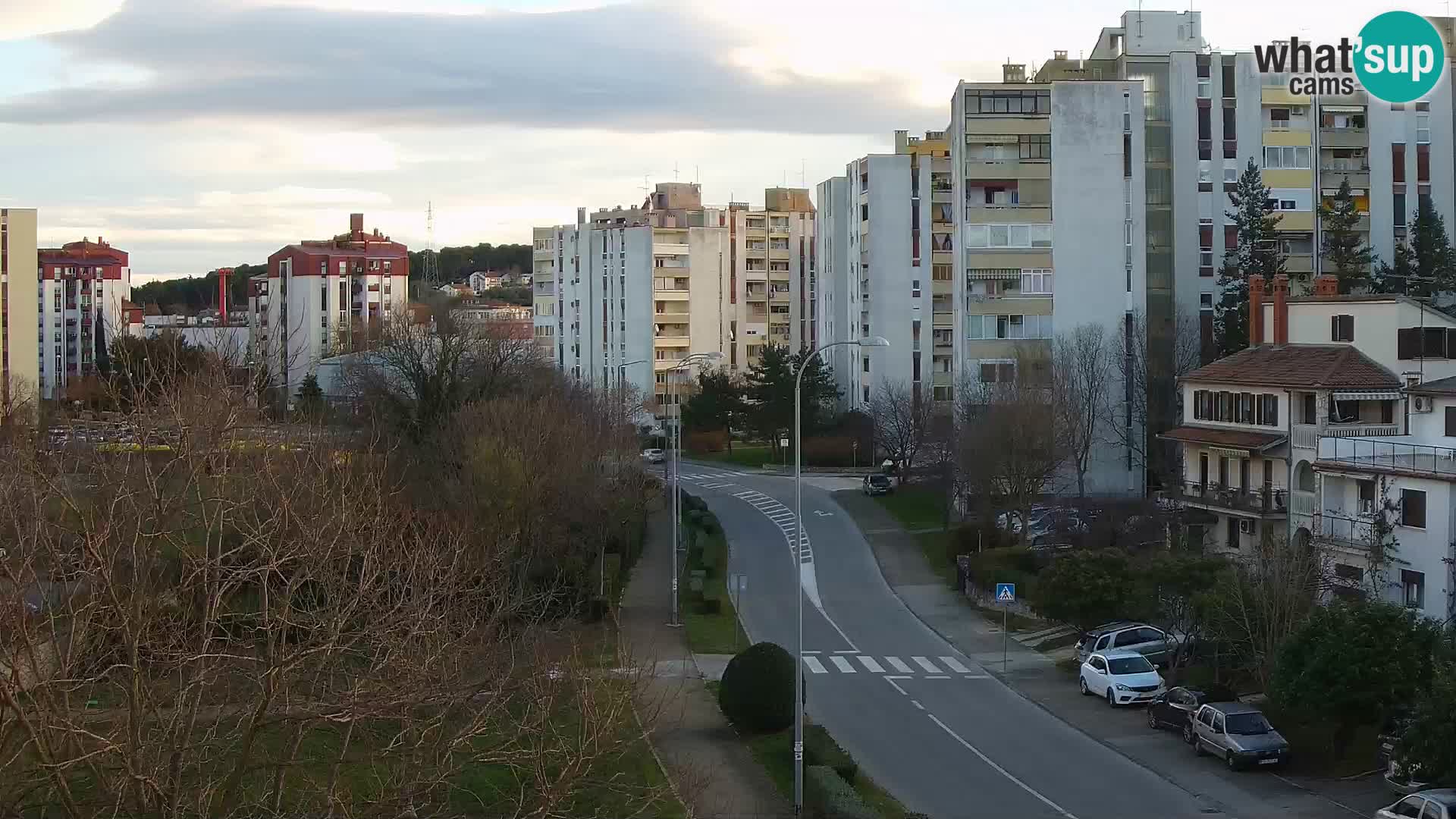 Cámara web Pula – Koper street – cámara en vivo Istria