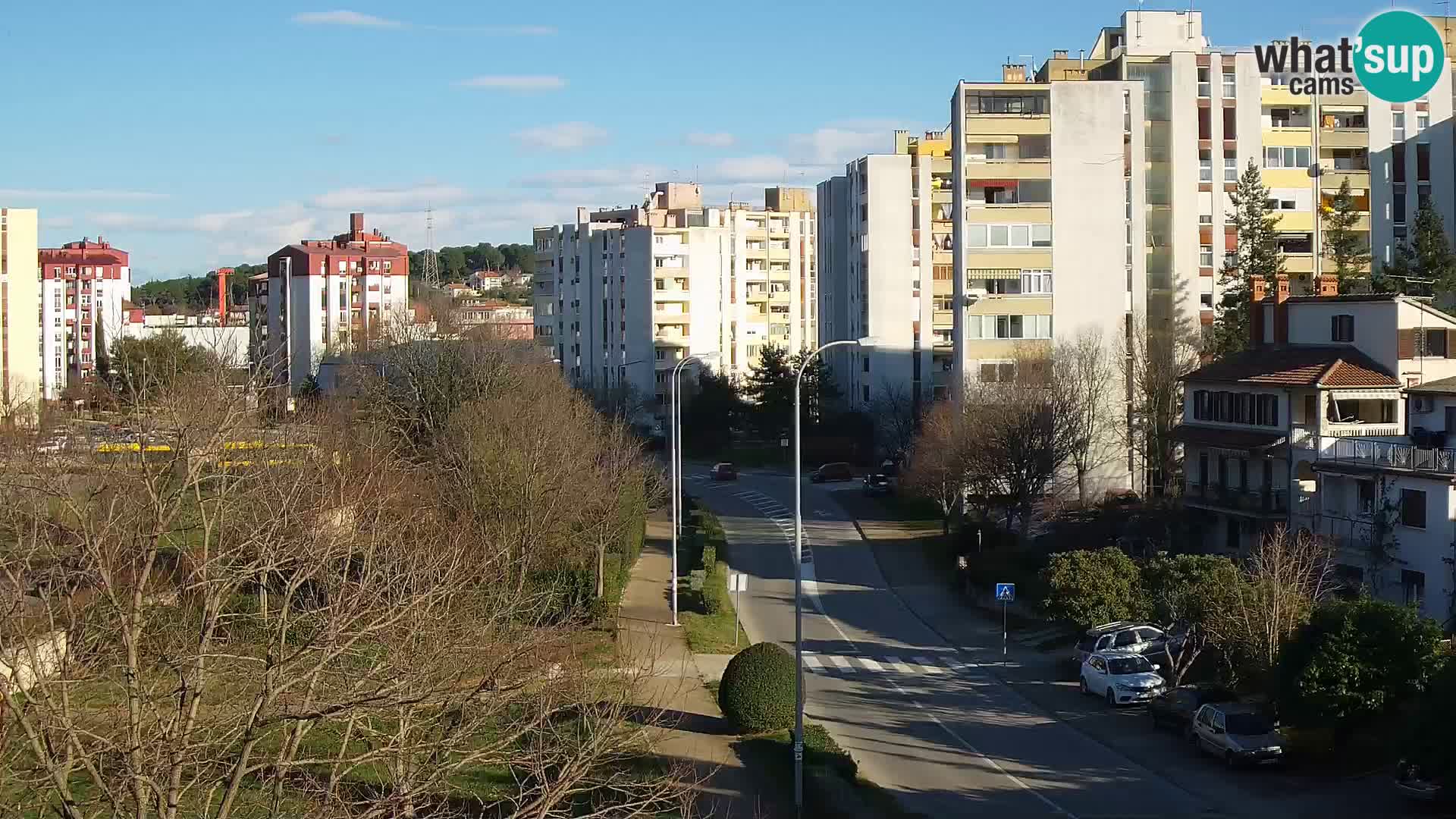 Webcam Pula – Rue Koper – Caméra en direct Istrie