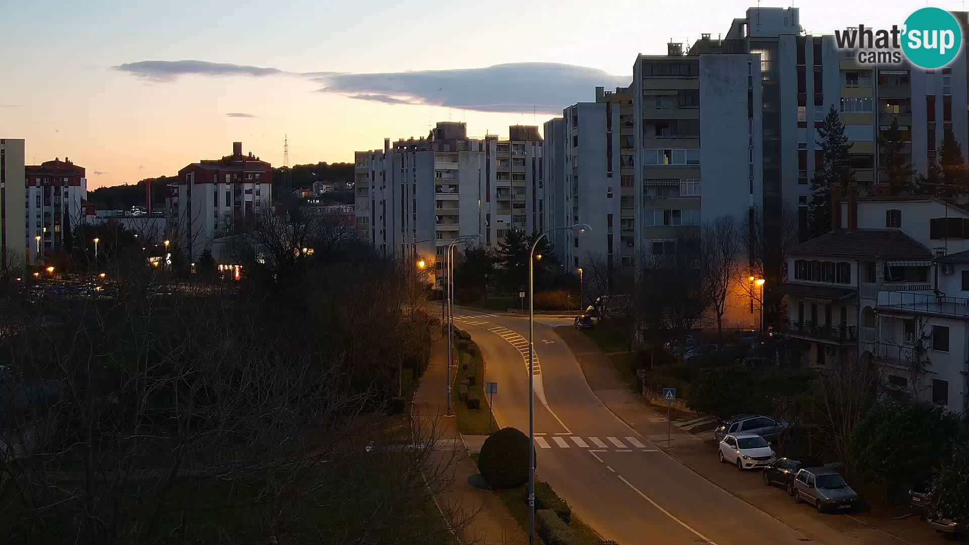 Webcam Pula – Rue Koper – Caméra en direct Istrie