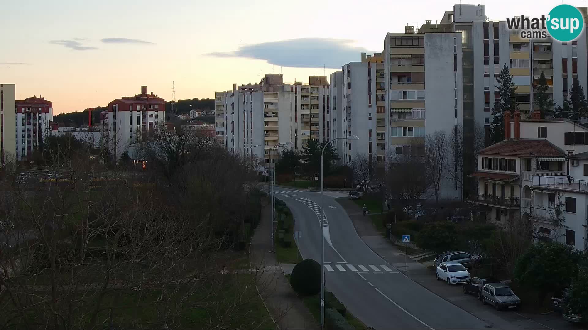 Webcam Pula – Rue Koper – Caméra en direct Istrie